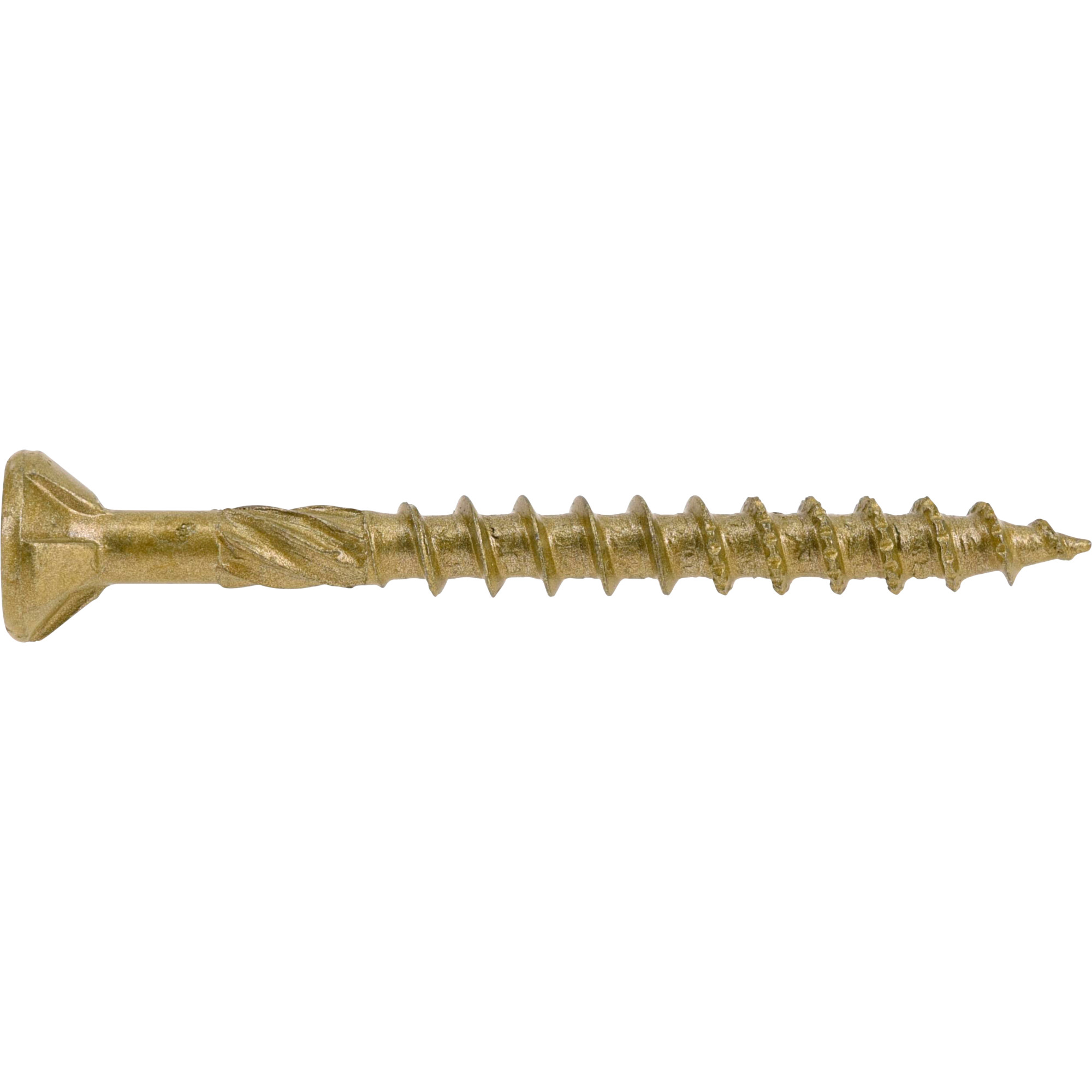 Power Pro Premium Bronze Exterior Wood Screws (#8 x 1-3/4 in.) - 75 pc