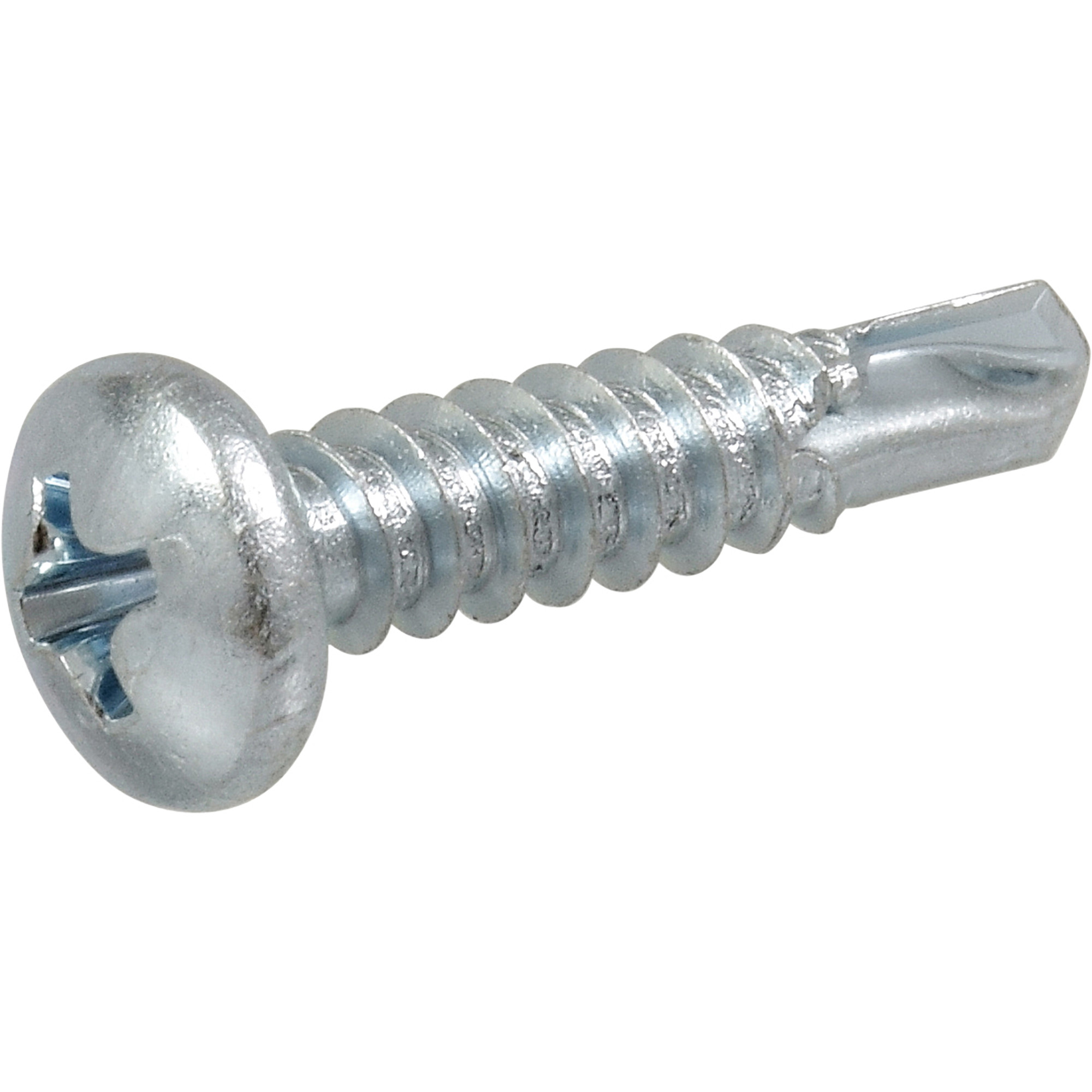 Hillman Zinc Pan Head Phillips Self Drilling Screws (#8-18 x 1 in.)