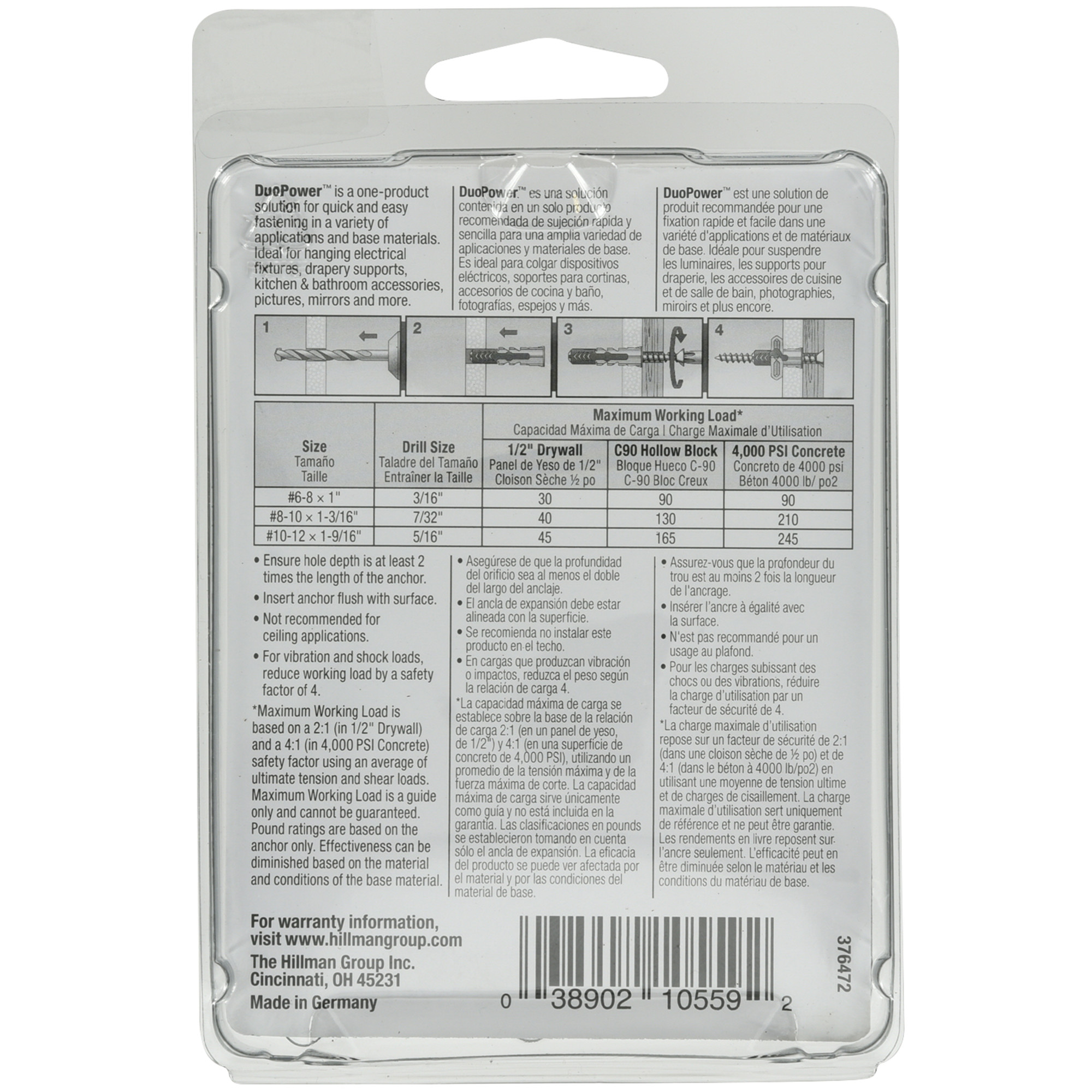 Hillman XL-DUO POWER #6x1