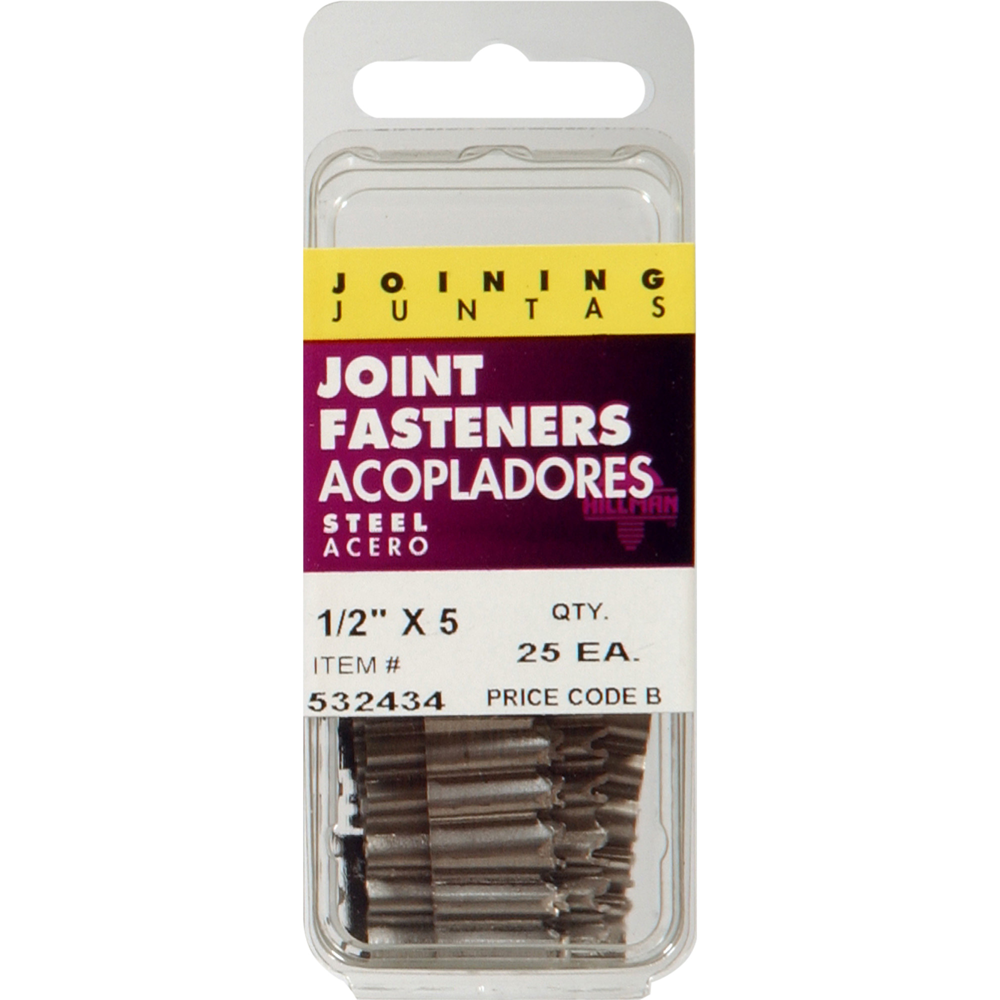 Hillman Bright Corrugated Joint Fasteners (1/2 in.) - 25 pc