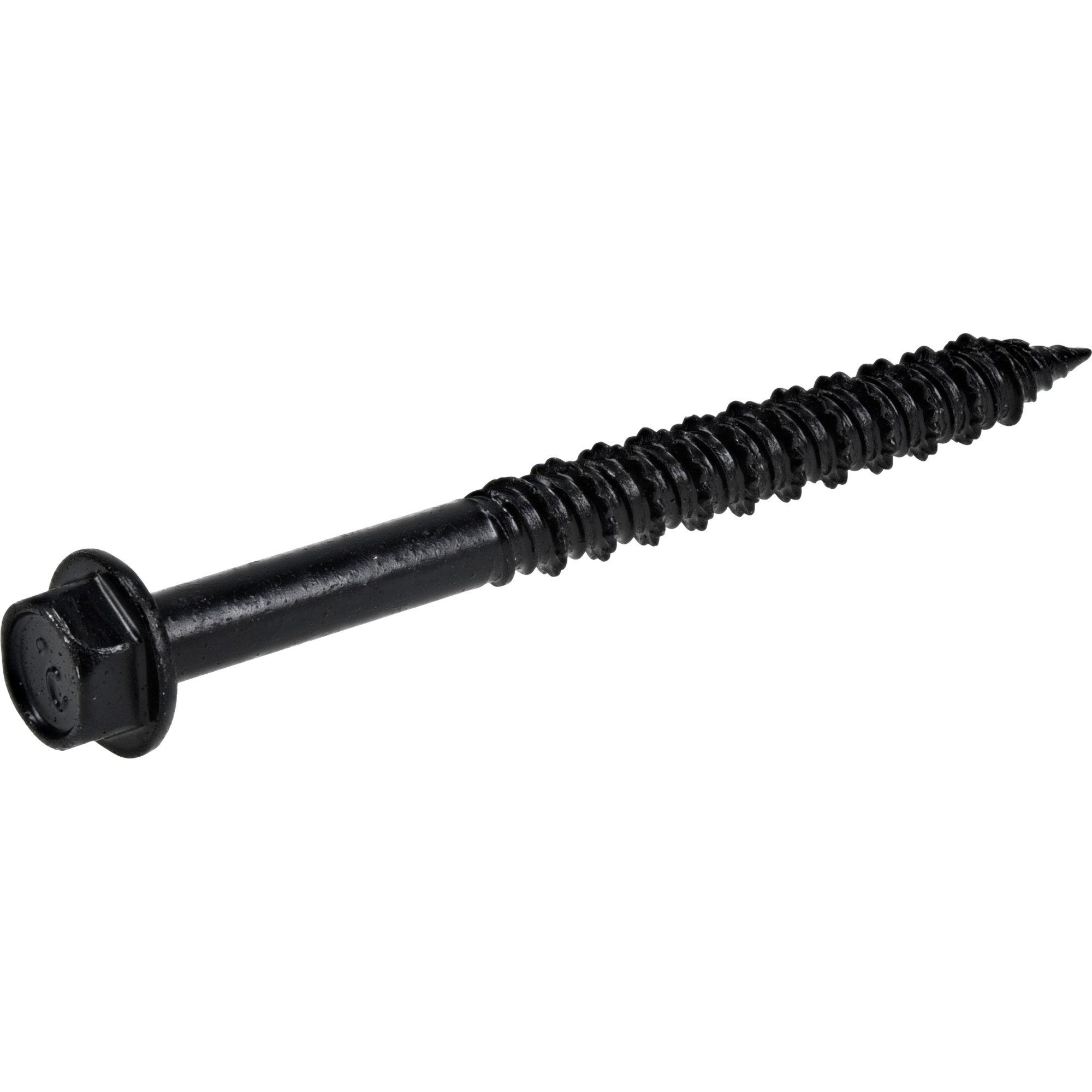 Power Pro Black Hex Washer-Head Concrete Screw Anchor (1/4 in. x 2-3/4 in.) - 100 pc