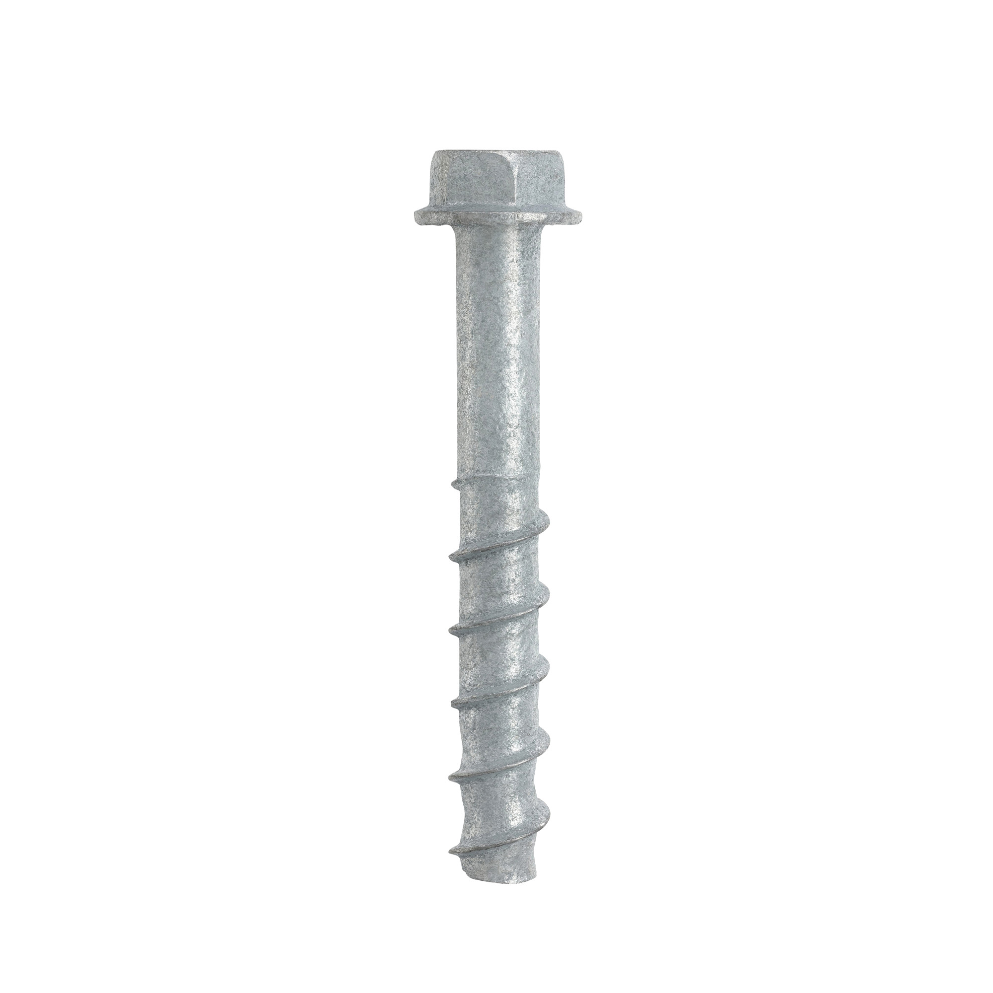 Power Pro Galvanized Hex Washer Head Screw-Bolt+ Anchors (1/2 in. x 4 in.) - 25 pc