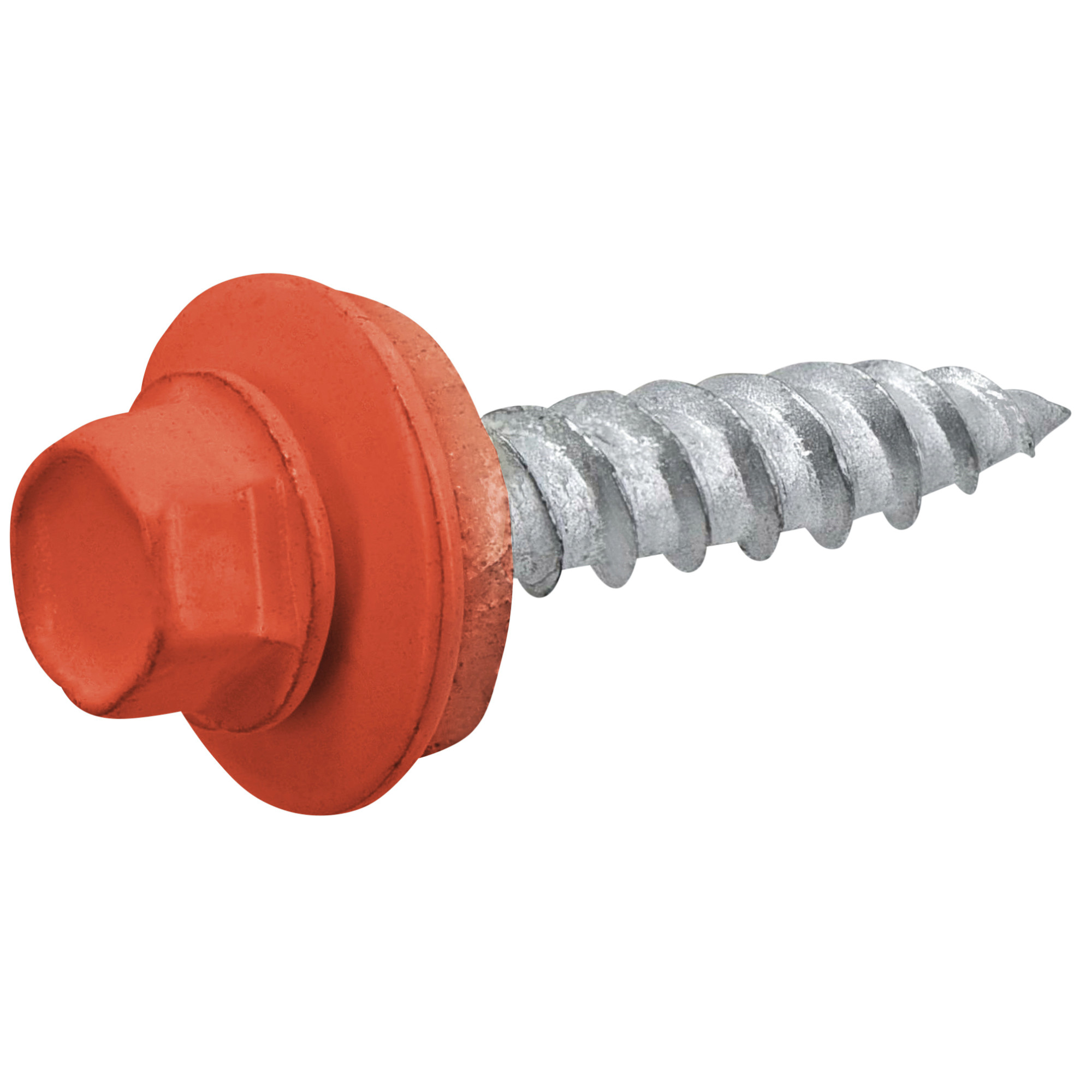 Hillman Red Painted Self-Piercing Sheeter (#10 x 1 in.)