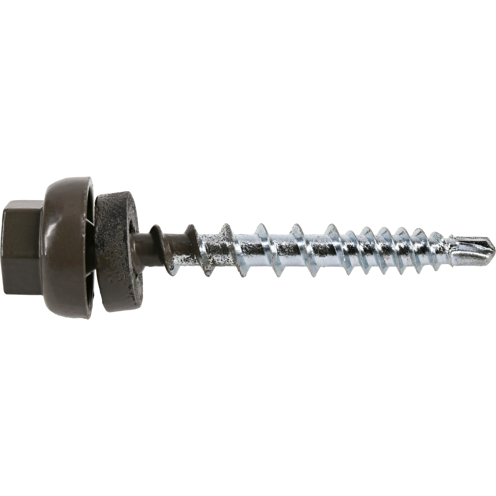 Power Pro Bronze Self Drilling Roofing Screws (#10 x 1-1/2 in.) - 250 pc