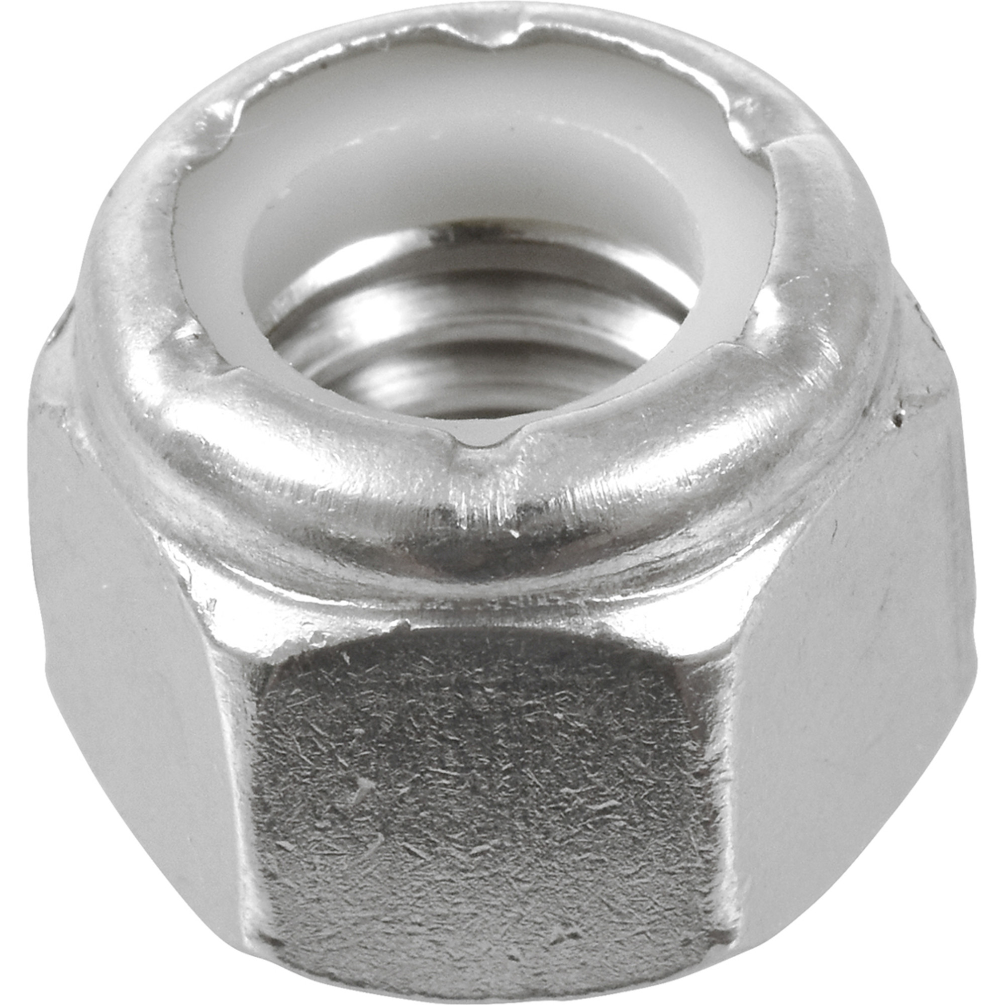 Hillman 18-8 Stainless Steel Nylon Insert USS Coarse Stop Nut 7/16 in.-14
