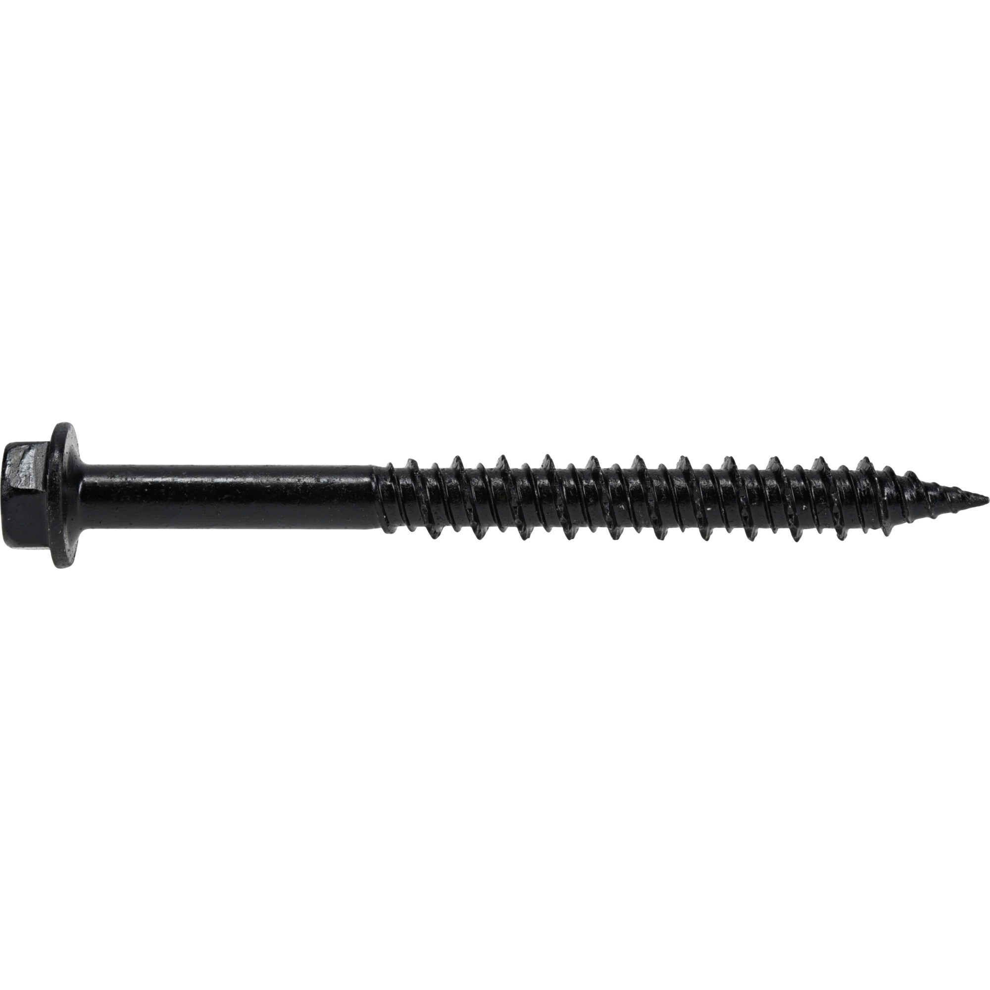 Power Pro Black Hex Washer-Head Concrete Screw Anchor (1/4 in. x 2-3/4 in.) - 100 pc