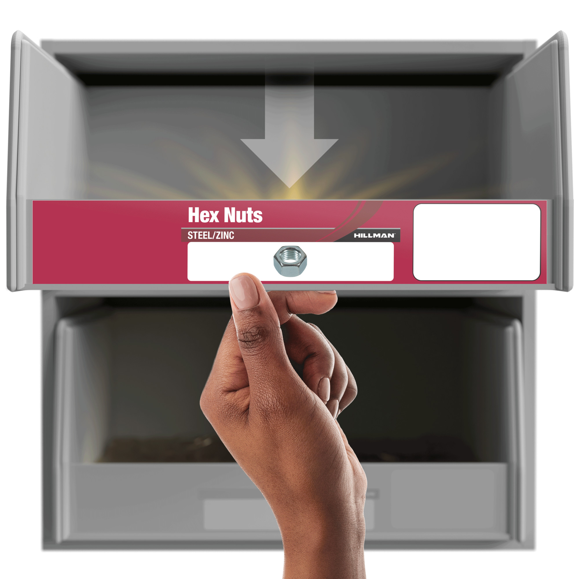 Hillman Coarse Thread Hex Nuts 7/16 in.-14