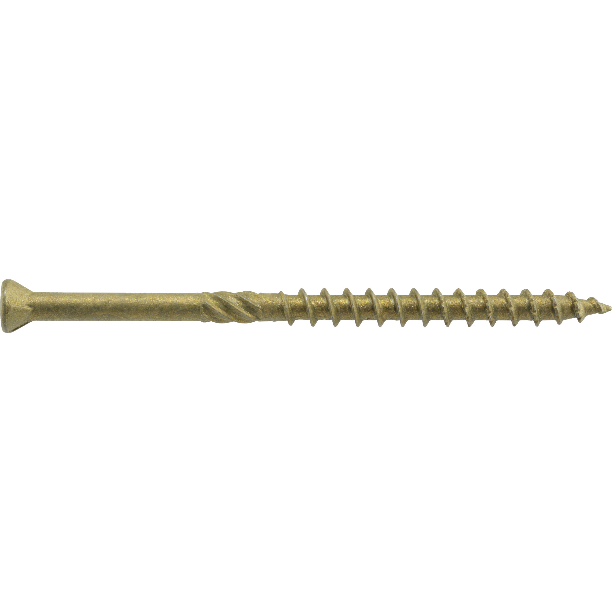 Power Pro Premium Bronze Exterior Trim Screws (#8 x 3 in.) - 50 pc