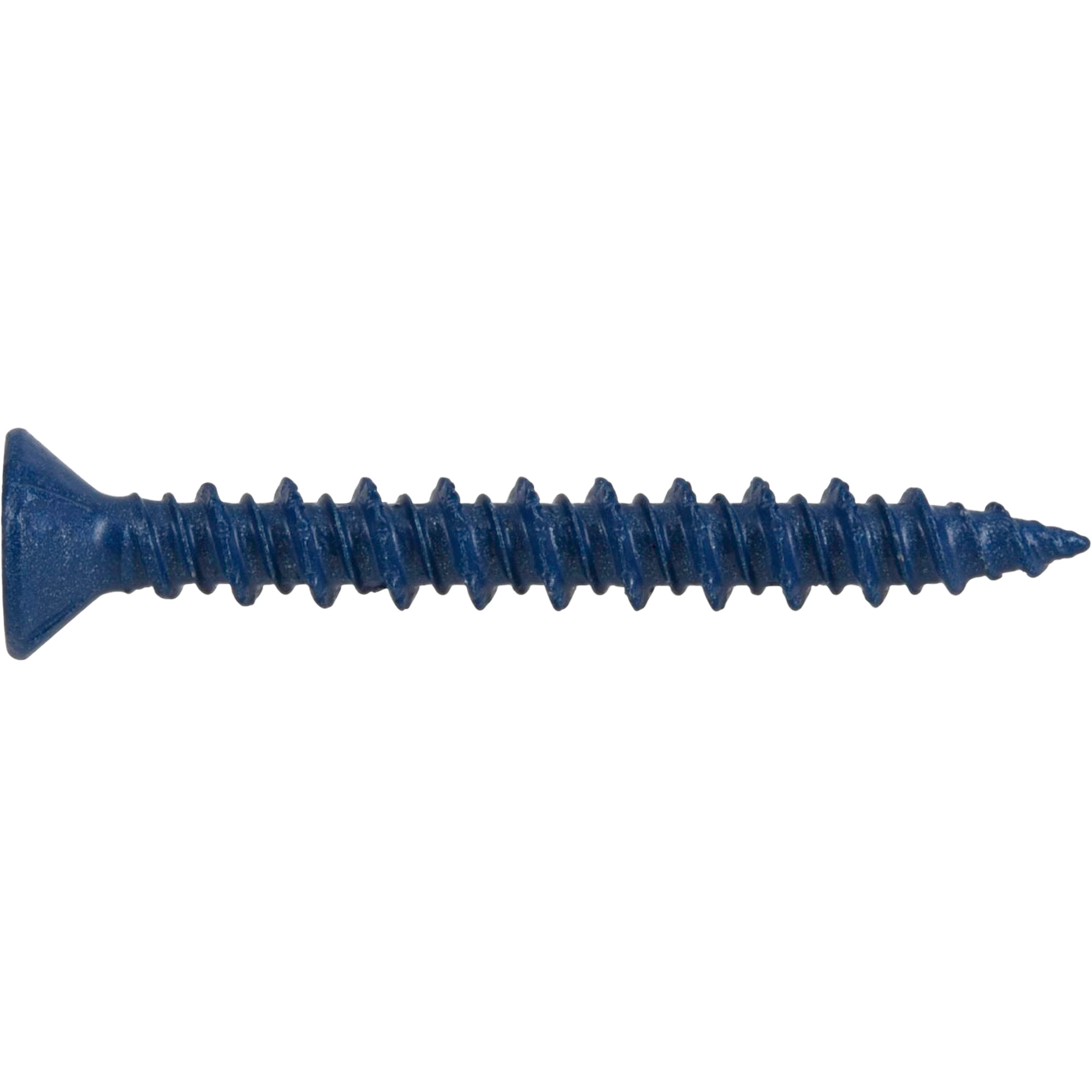Power Pro Blue Flat-Head Concrete Screw Anchor (3/16 in. x 1-3/4 in.) - 25 pc