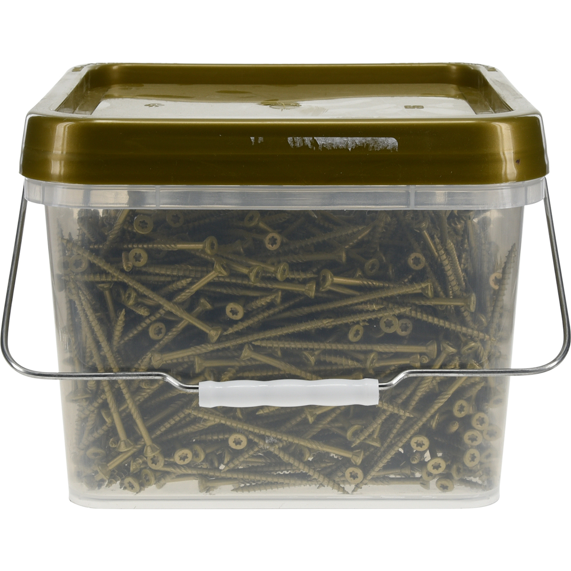 Power Pro Premium Bronze Exterior Wood Screws (#10 x 3-1/2 in.) - 1000 pc