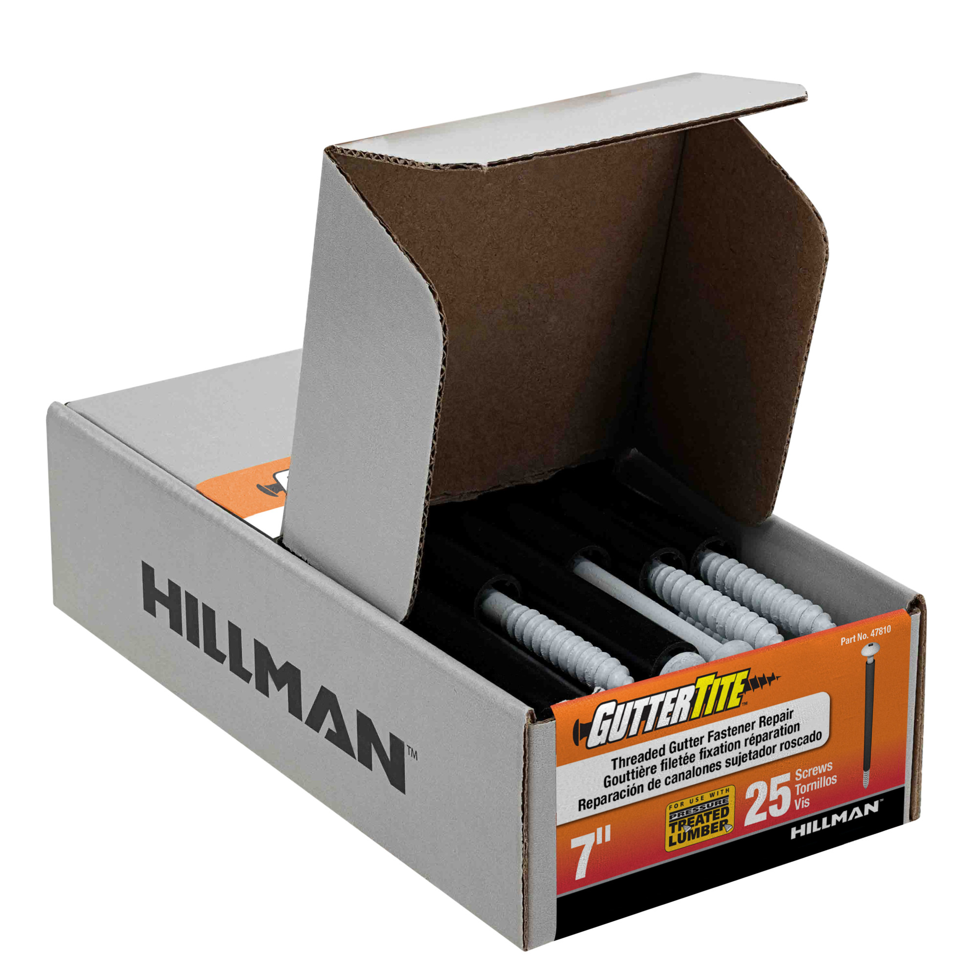 Project Center White Gutter-Tite Screws (5/16 in. x 7 in.) - 25 pc