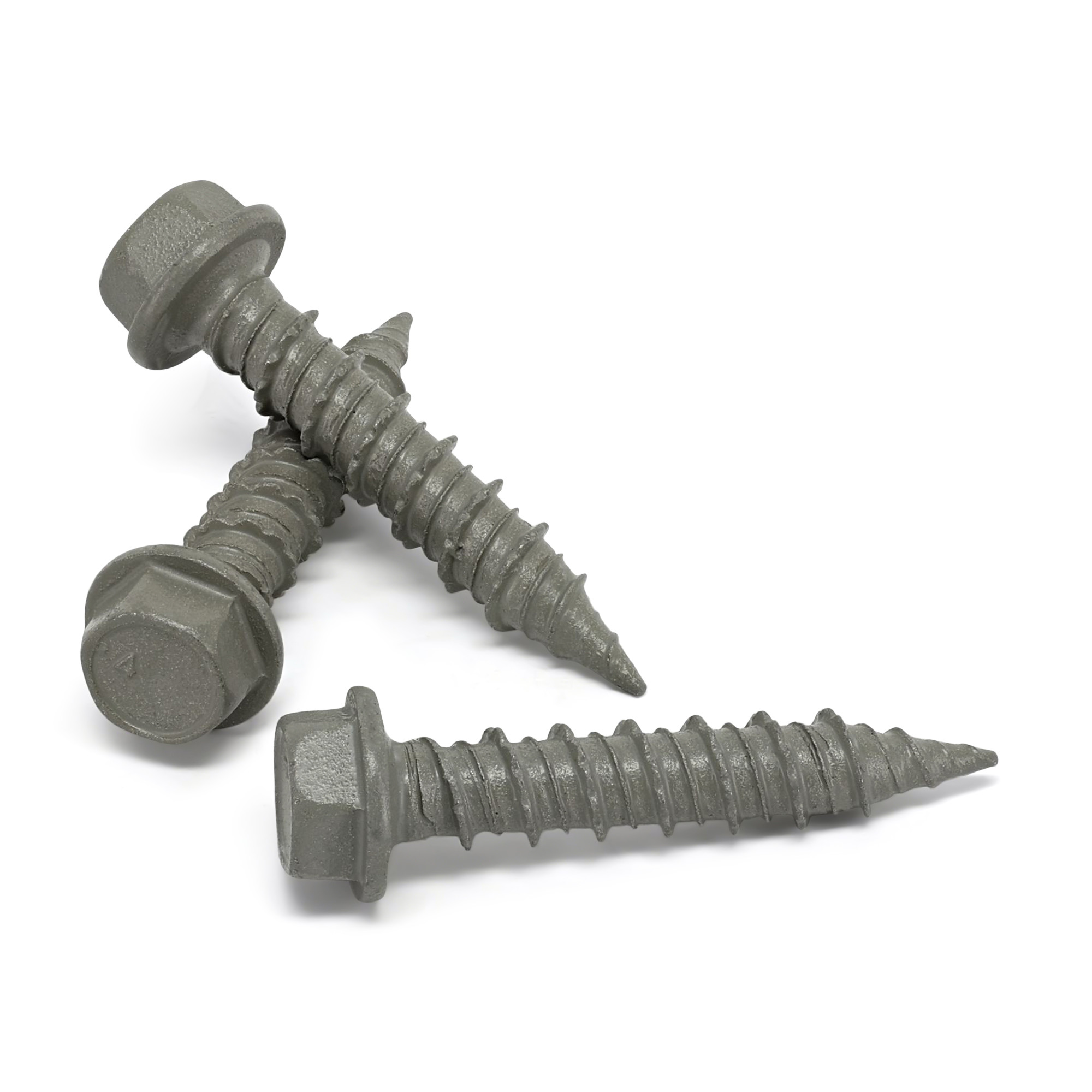 Power Pro 410 Stainless Hex Washer Concrete Screw Anchor (3/16 in. x 1-3/4 in.)100pc