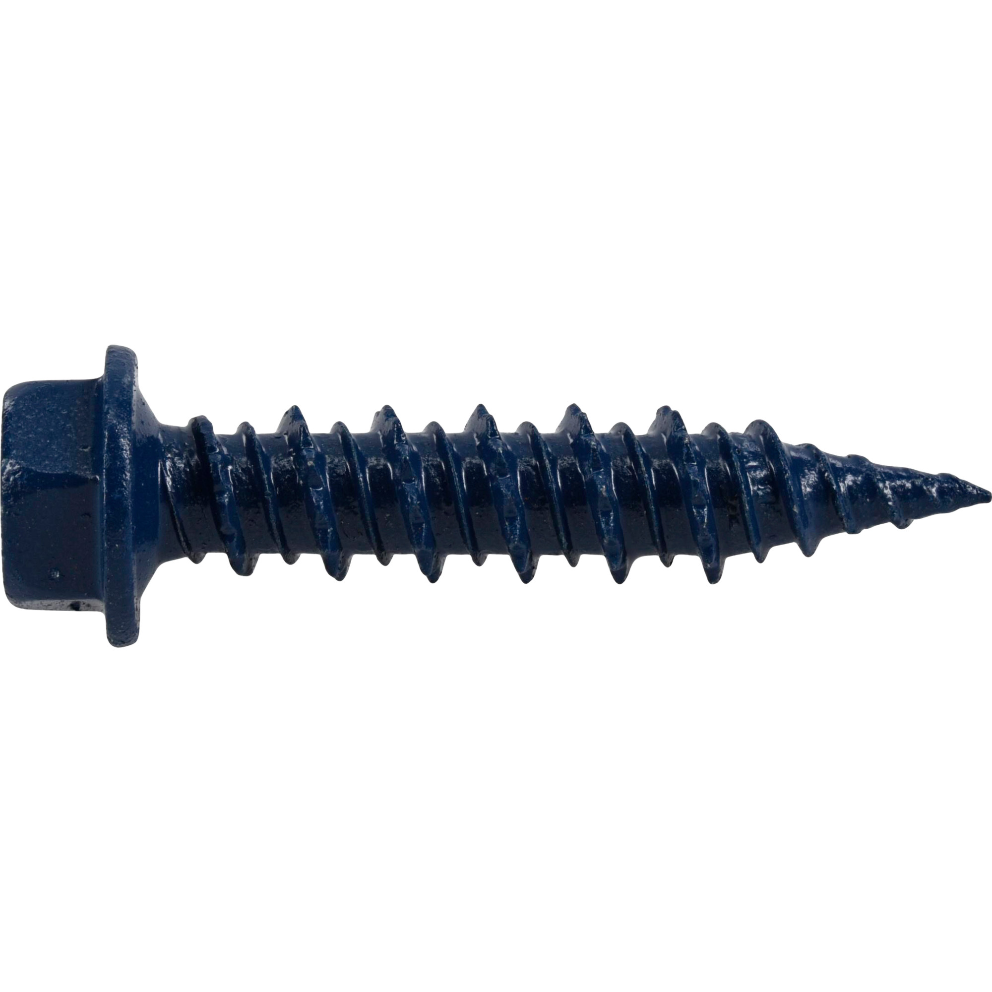 Power Pro Blue Hex Washer-Head Concrete Screw Anchor (1/4 in. x 1-1/4 in.) - 5 pc
