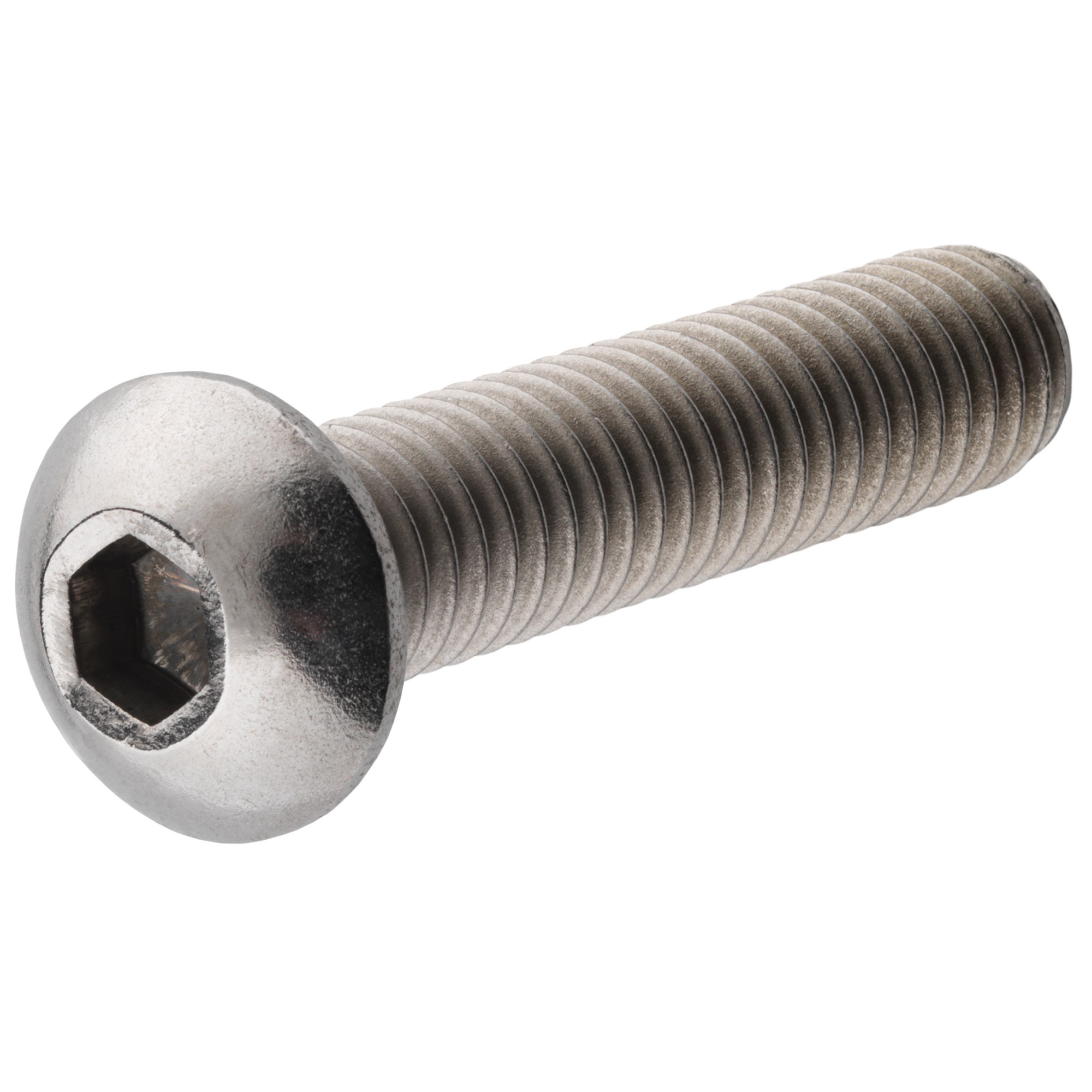 Hillman Stainless Metric Button-Head Cap Screws (M4-0.70 x 25mm) - 12 pc