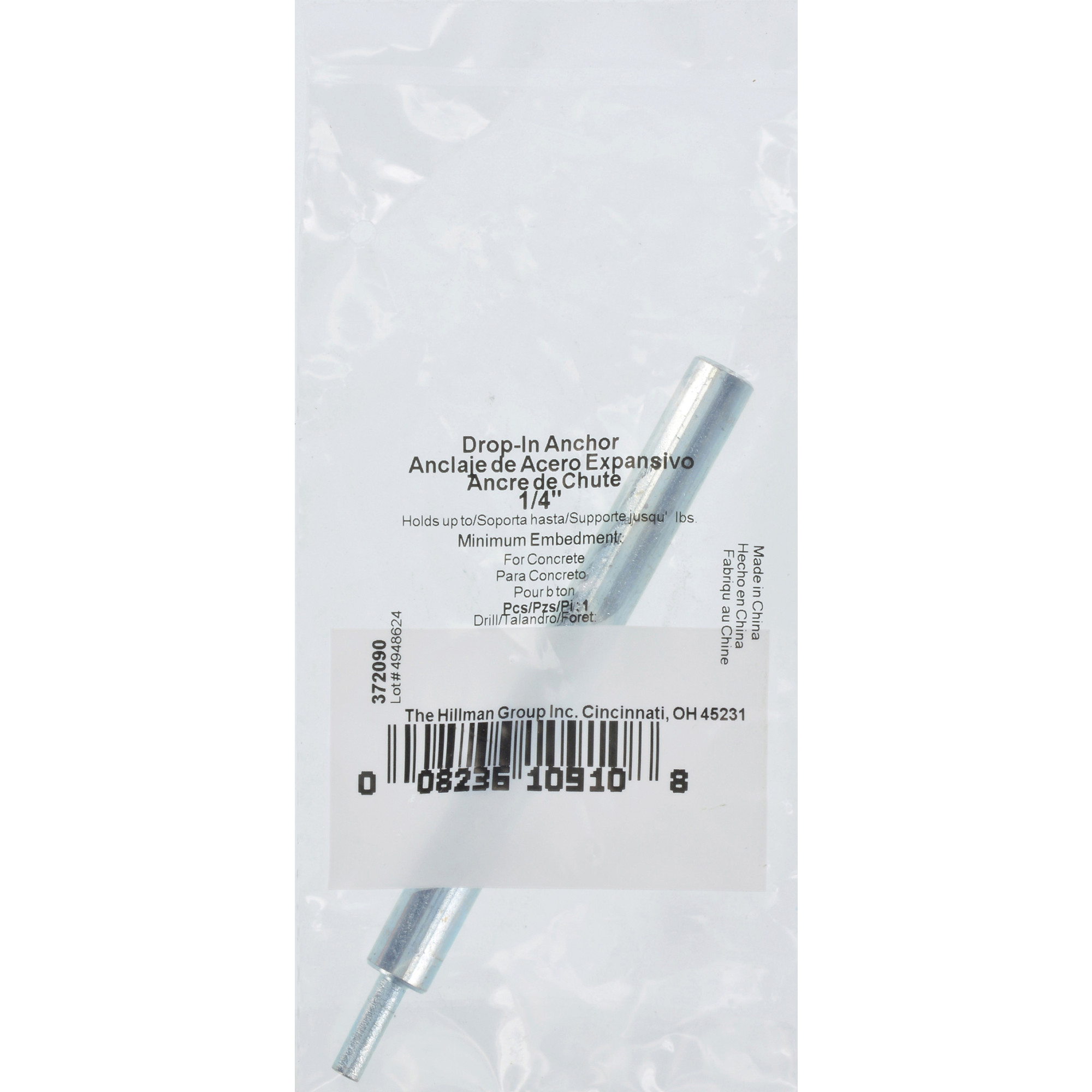 Hillman Drop-In Anchor Setting Tool (1/2 in.) - 1 pc