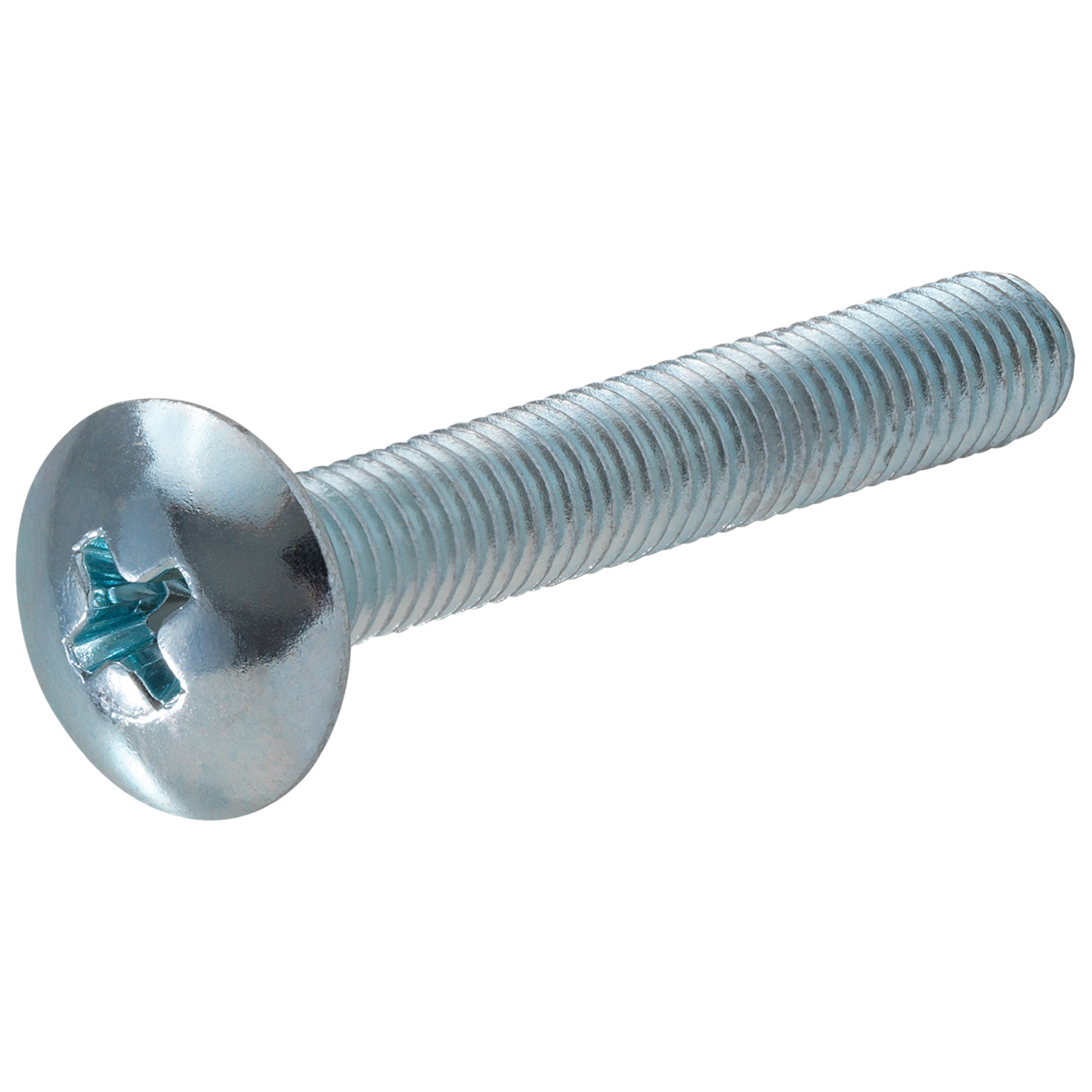 Hillman Phillips Truss-Head Metric Machine Screws (M6-1.00 x 40mm) - 10 pc