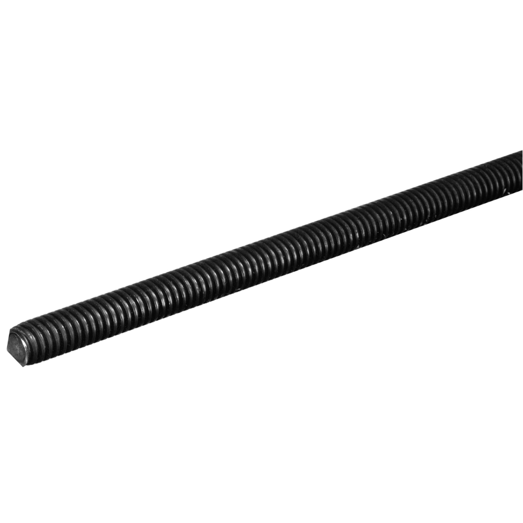 SteelWorks Coarse 4140/B7 Threaded Rod Heat Treated Oil Finish (5/16 in.-18 x 3 ft.)