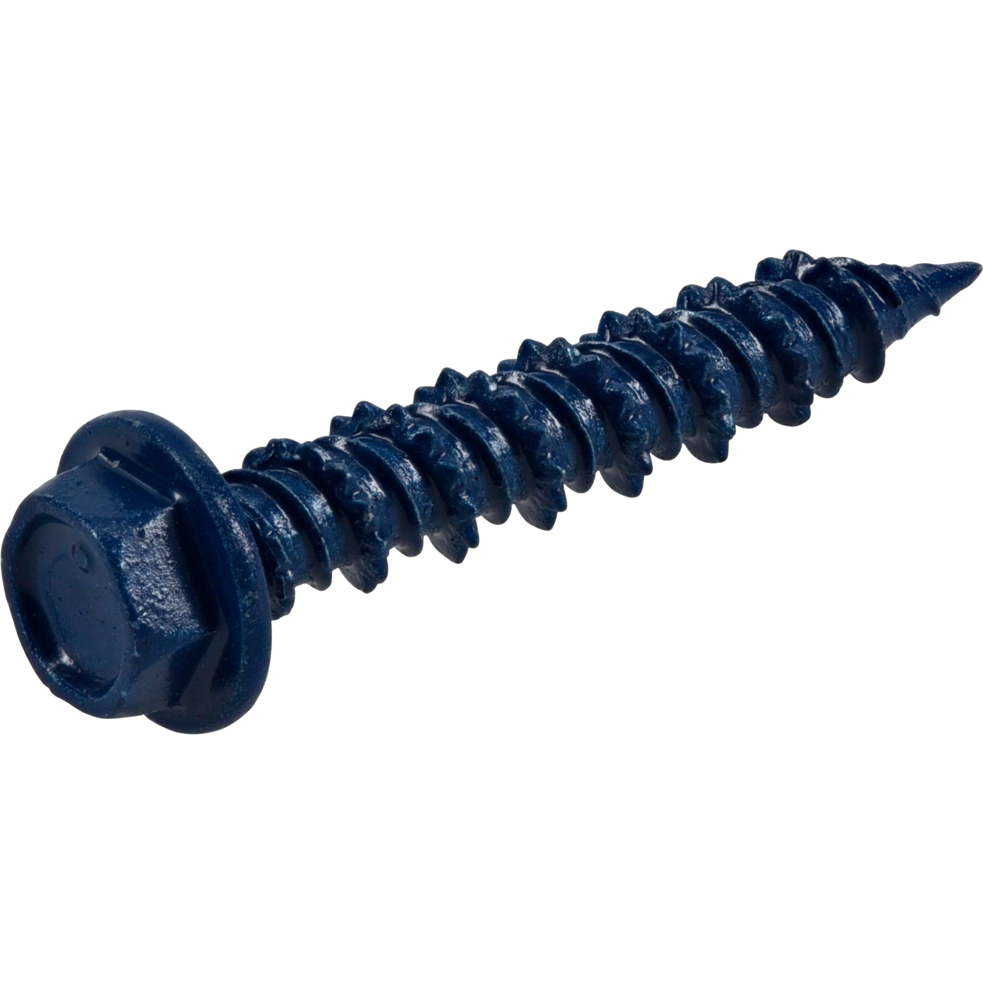 Power Pro Blue Hex Washer-Head Concrete Screw Anchor (3/16 in. x 1-1/4 in.) - 25 pc
