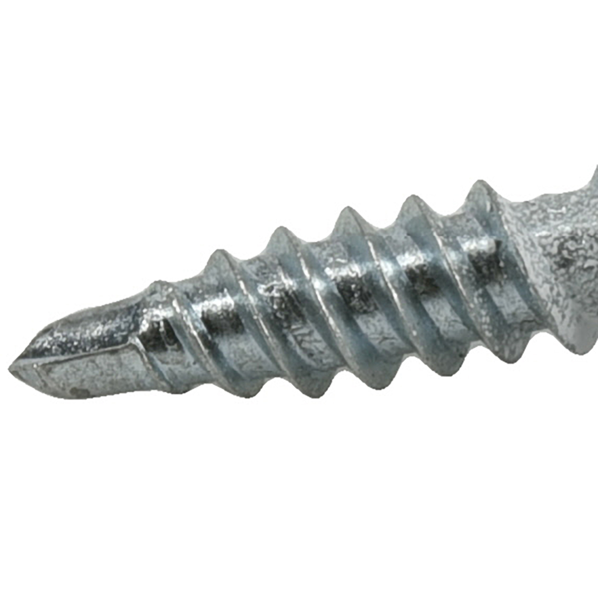 Power Pro White Self Drilling Metal-to-Wood Roofing Screws (#10 x 1 in.) - 250 pc