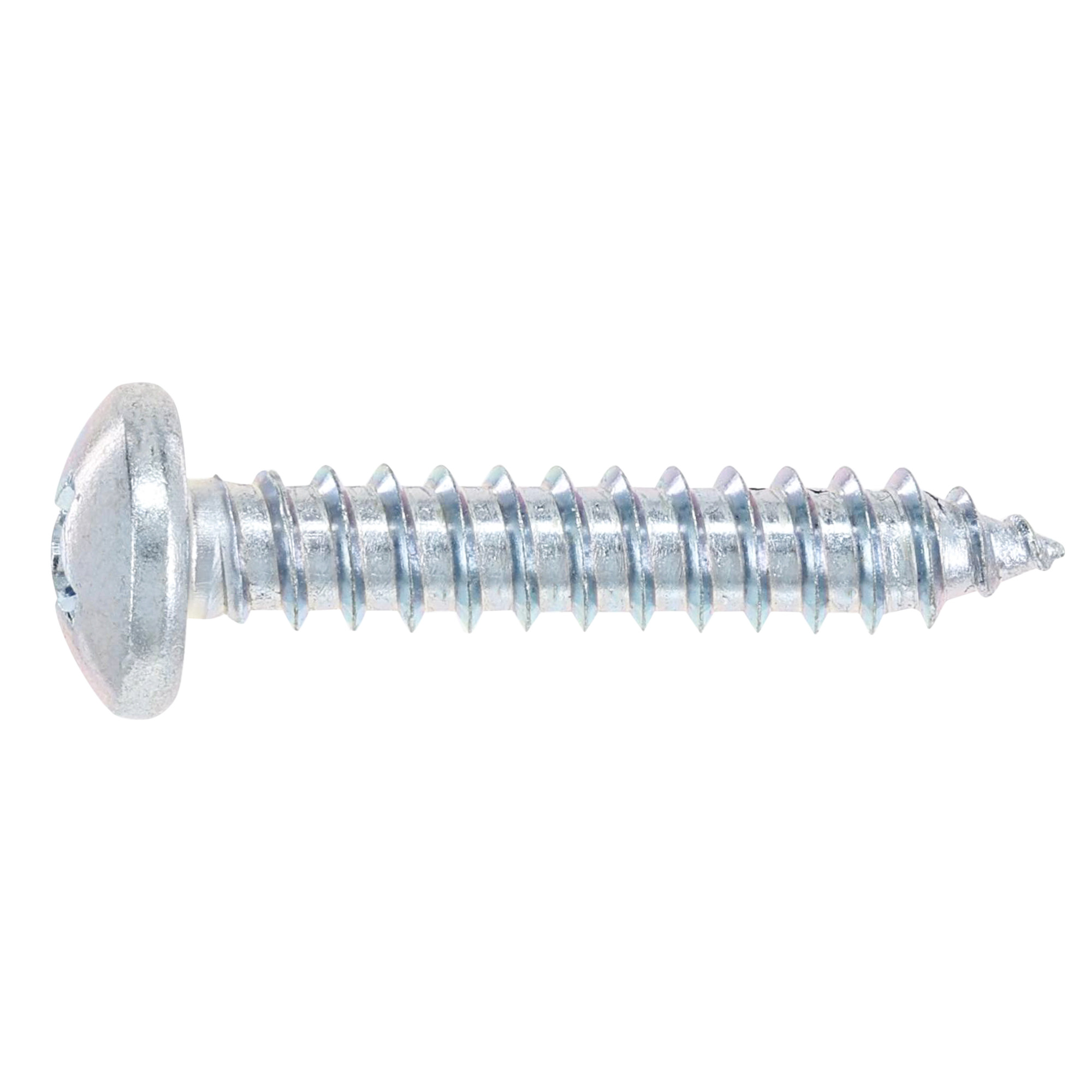 Hillman Zinc Pan Head Phillips Sheet Metal Screw (#10 x 1 in.) - 100 pc