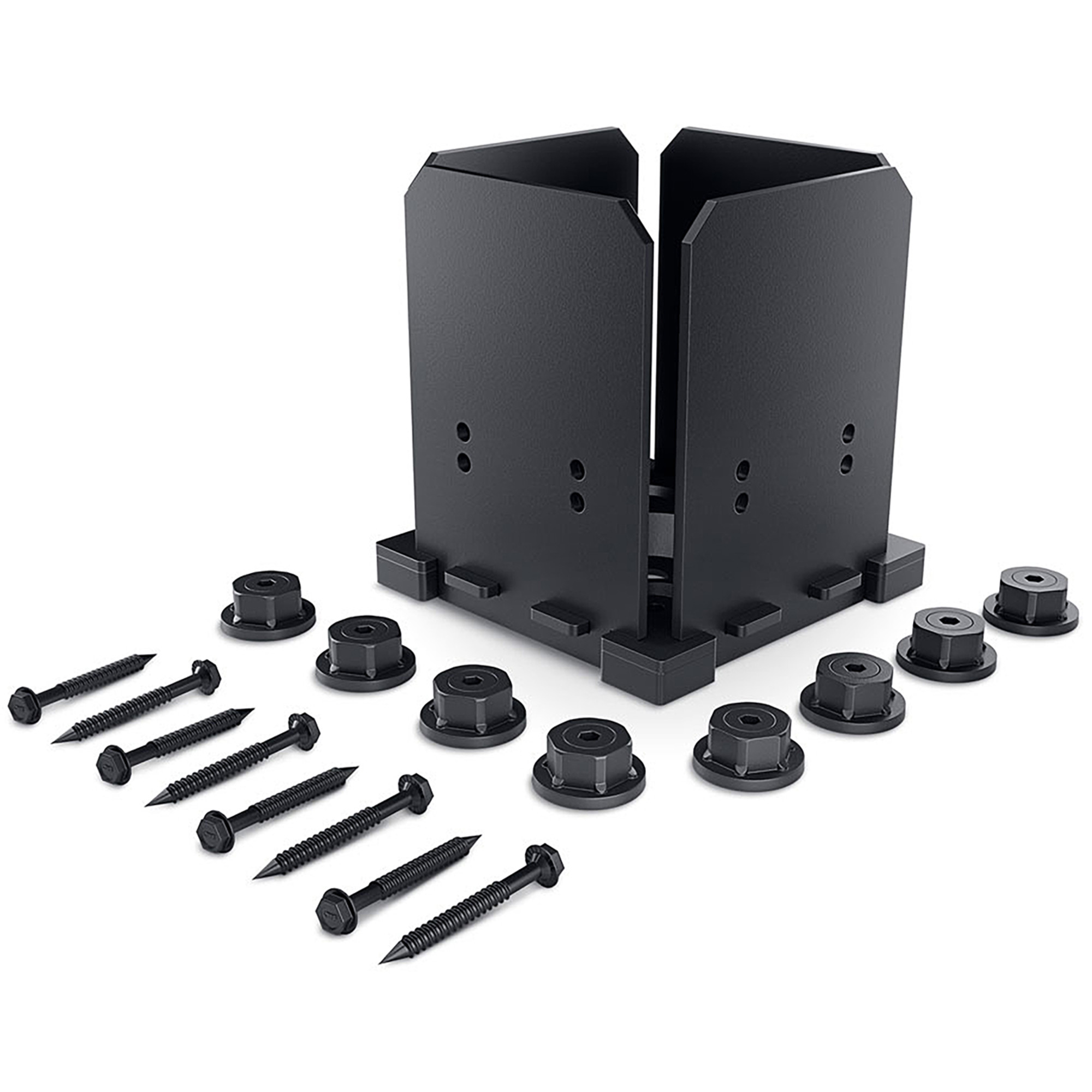 OZCO Ironwood Elevated Post Base Kit (6 in. x 6 in.)