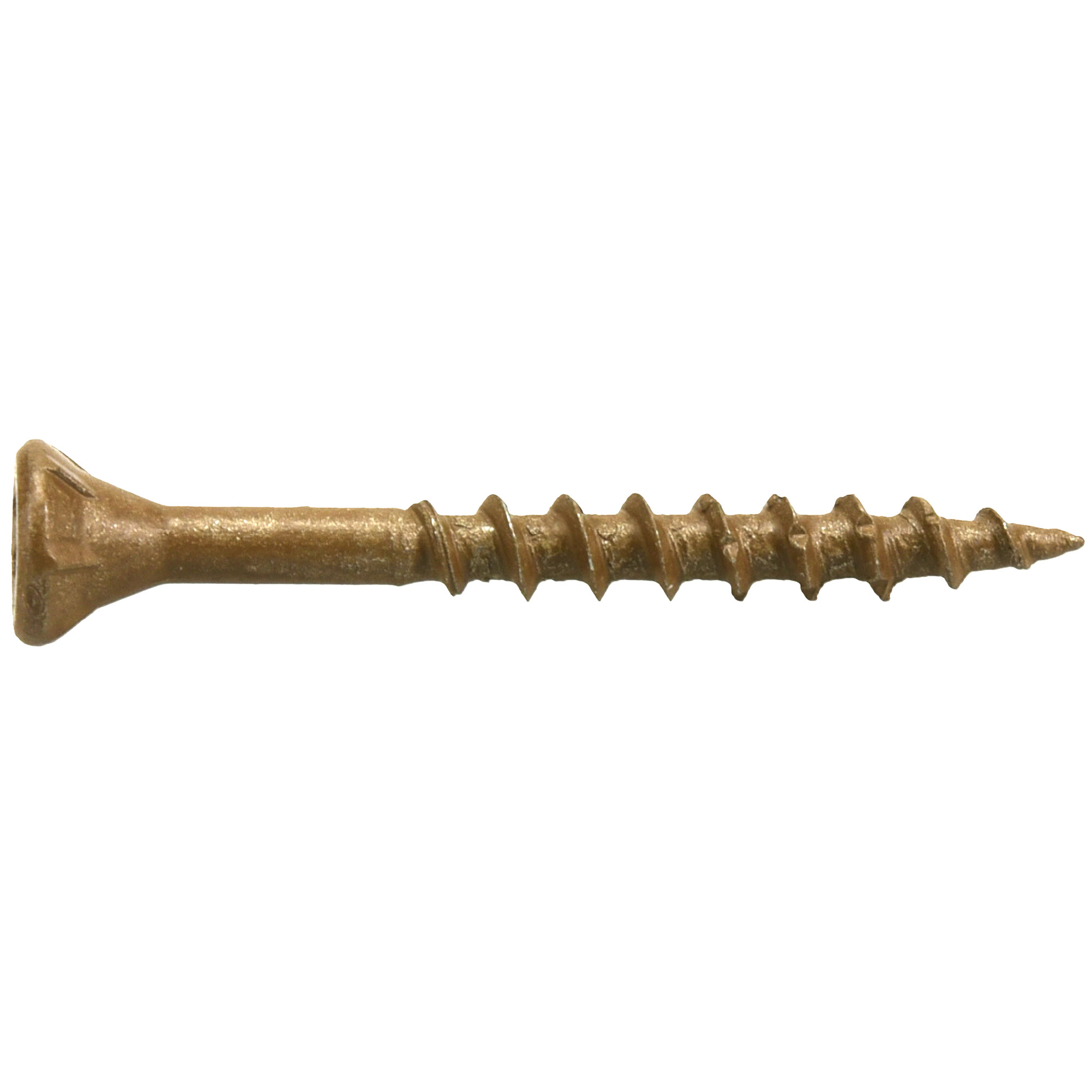 Deck Plus Brown Deck Screws (#10 x 3 in.)