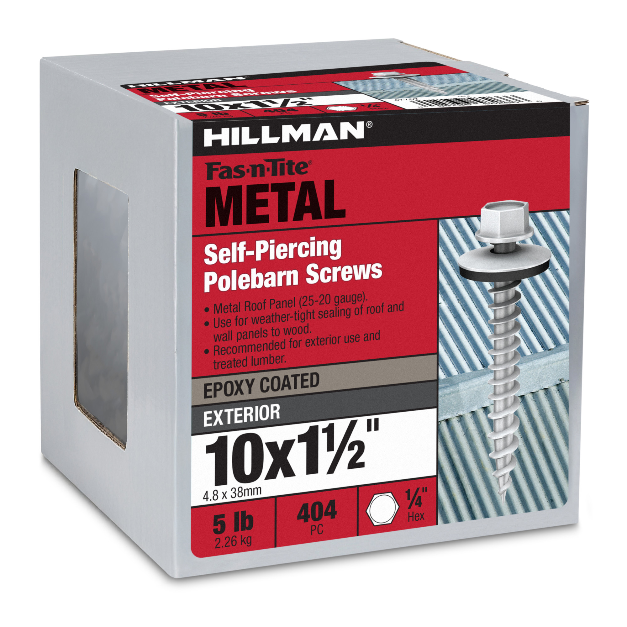 Hillman Self-Piercing Sheeter Screws (#10 x 1-1/2 in.)