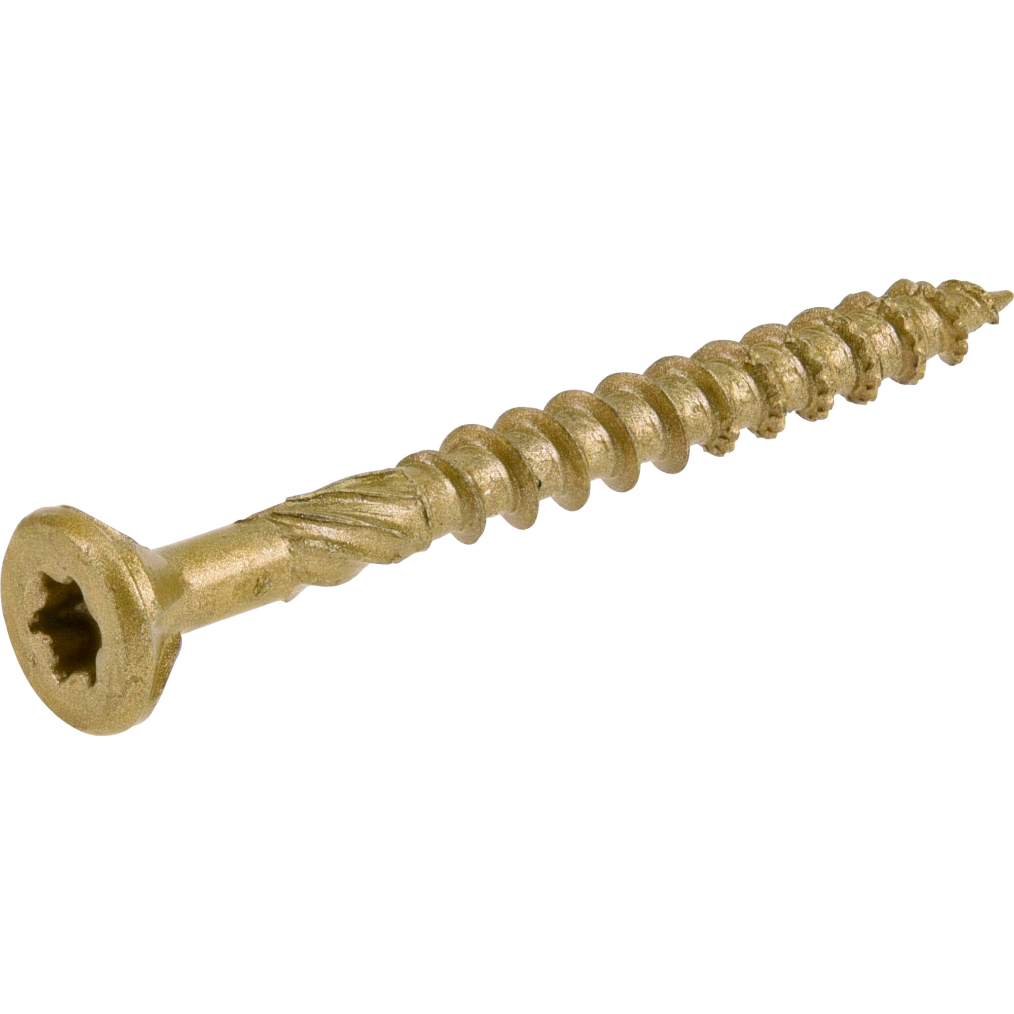 Power Pro Premium Bronze Exterior Wood Screws (#8 x 1-3/4 in.) - 75 pc