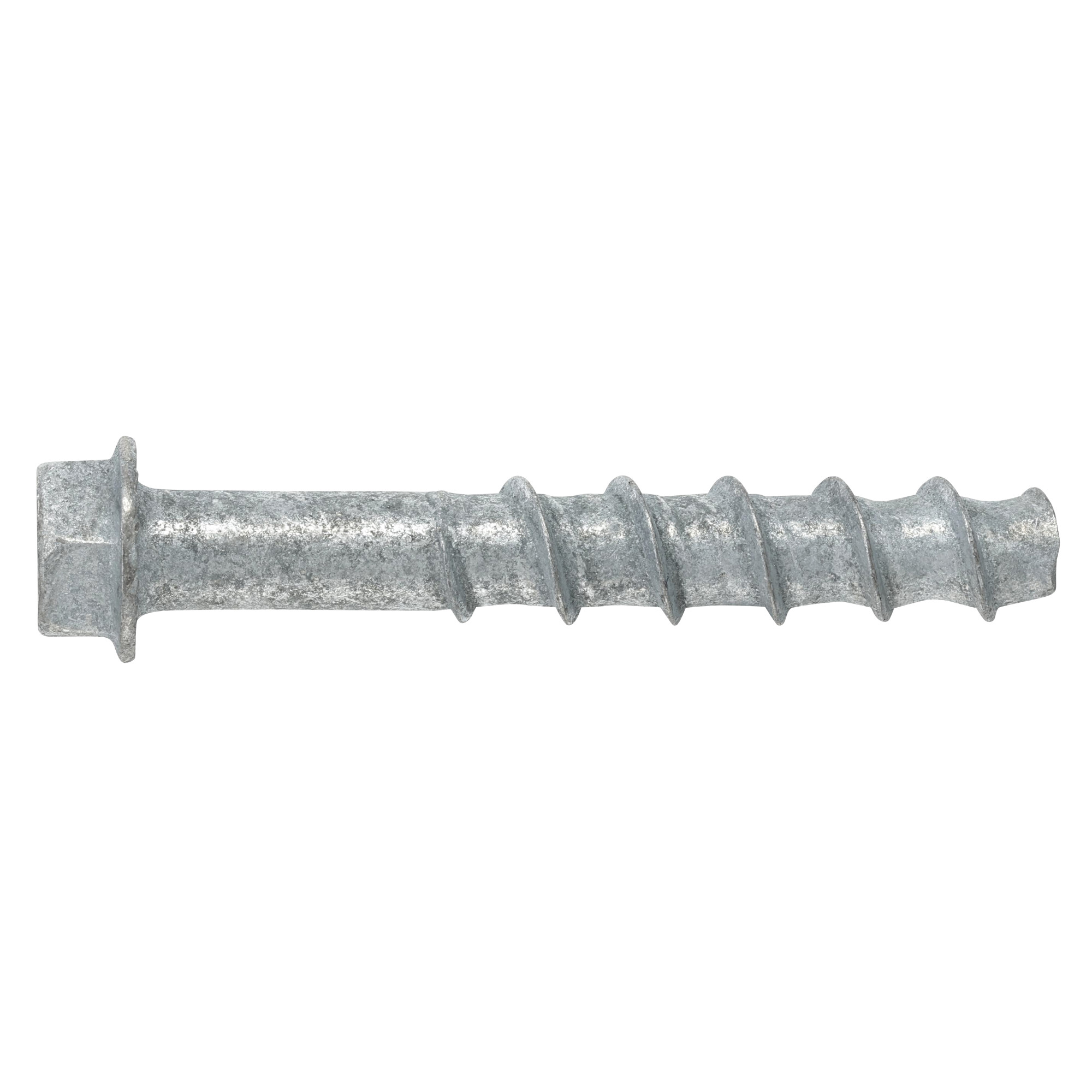 Power Pro Galvanized Hex Washer Head Screw-Bolt+ Anchors (3/8 in. x 3 in.) - 50 pc