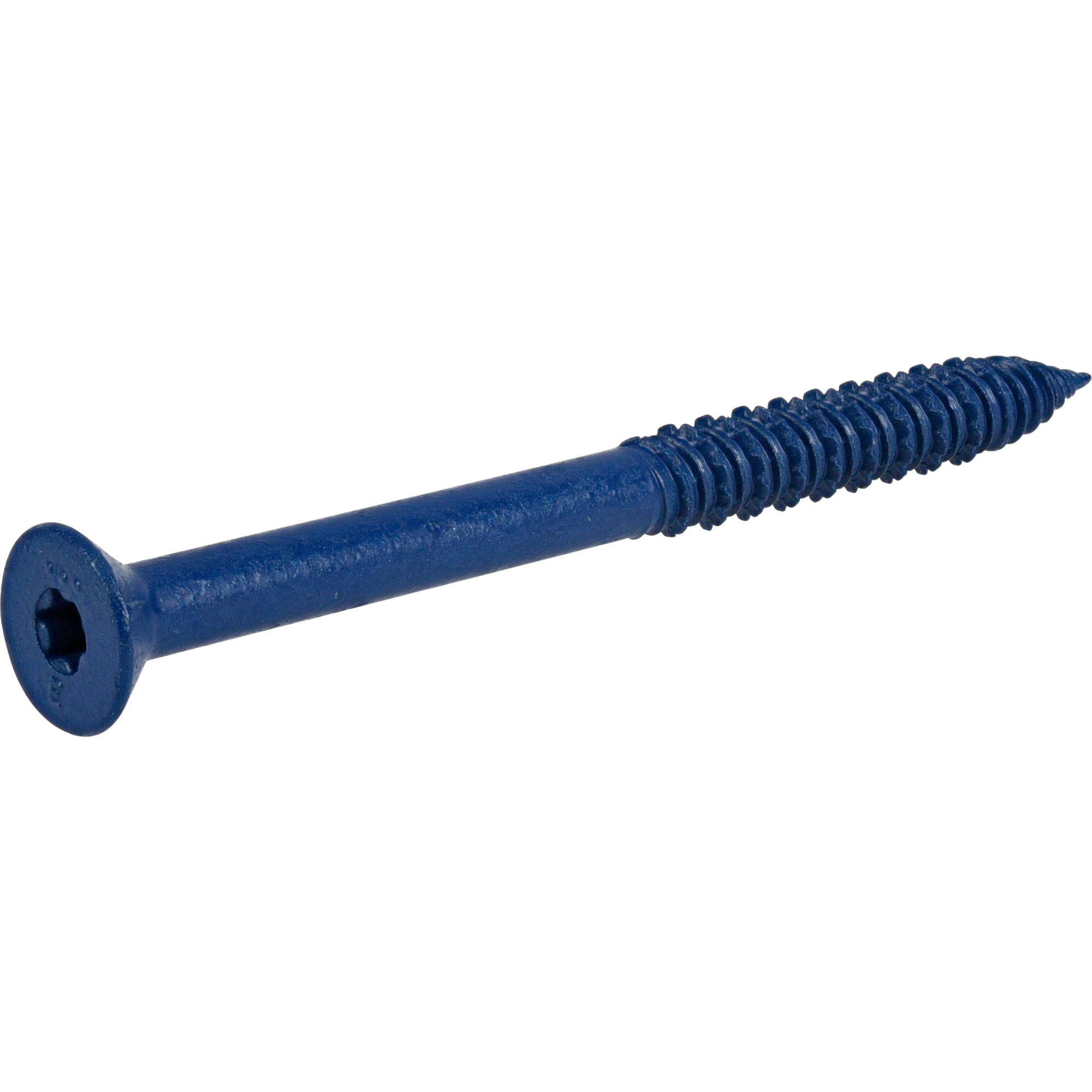 Power Pro Blue Flat-Head Concrete Screw Anchor (5/16 in. x 3-3/4 in.) - 50 pc