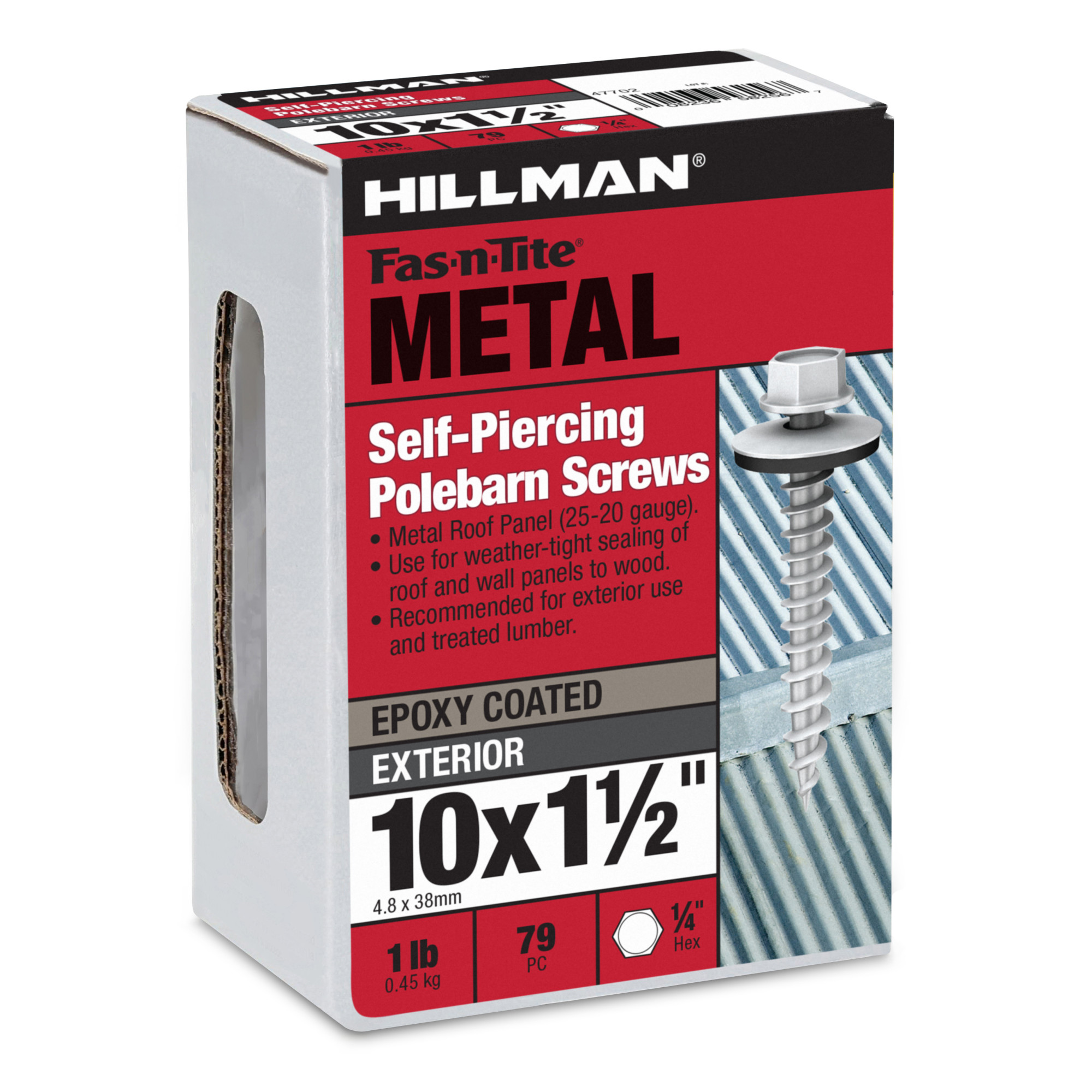 Hillman Self-Piercing Sheeter Screws (#10 x 1-1/2 in.)