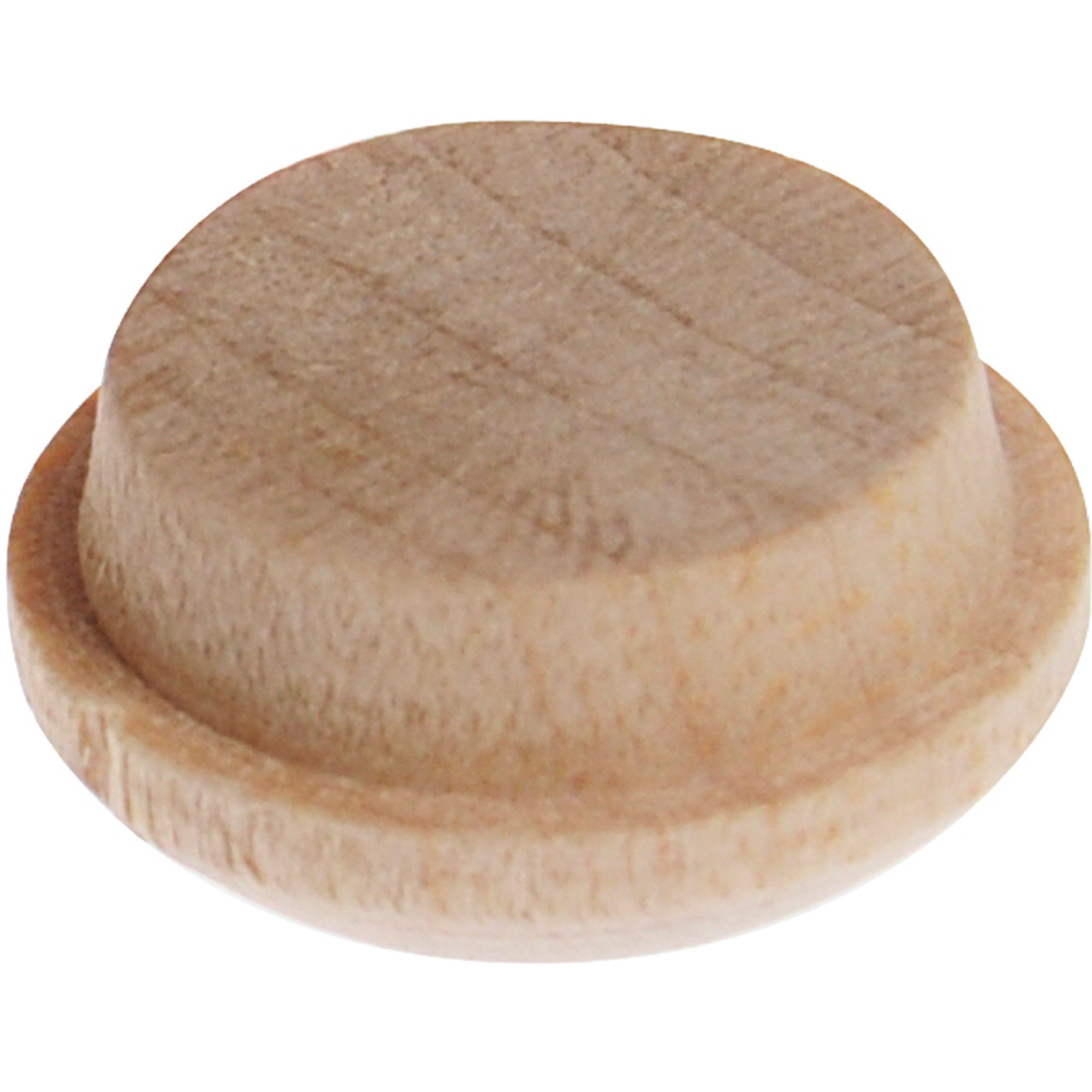 Hillman Round Wooden Button (1/2 in.) - 30 pc