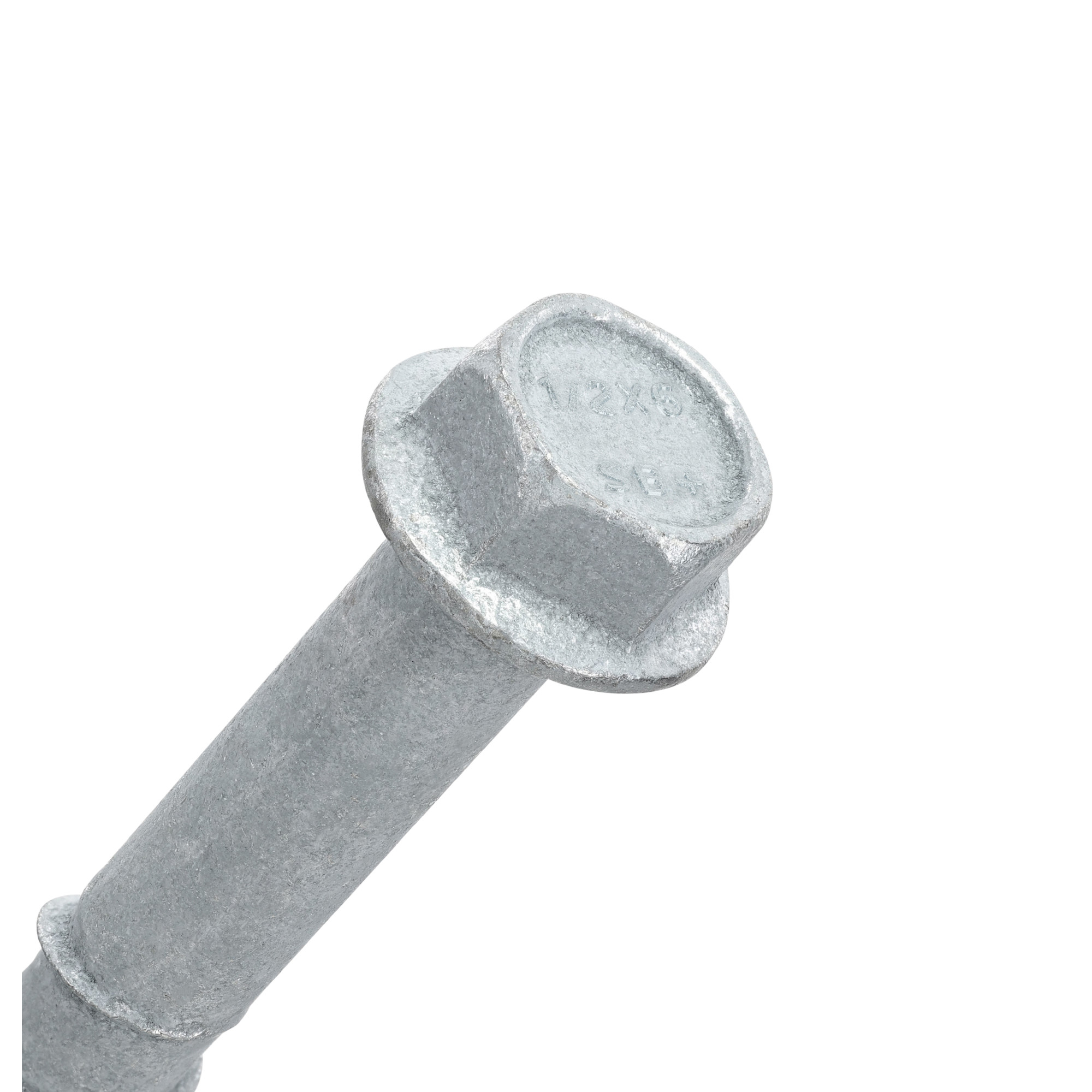 Power Pro Galvanized Hex Washer Head Screw-Bolt+ Anchors (1/2 in. x 6 in.) - 25 pc