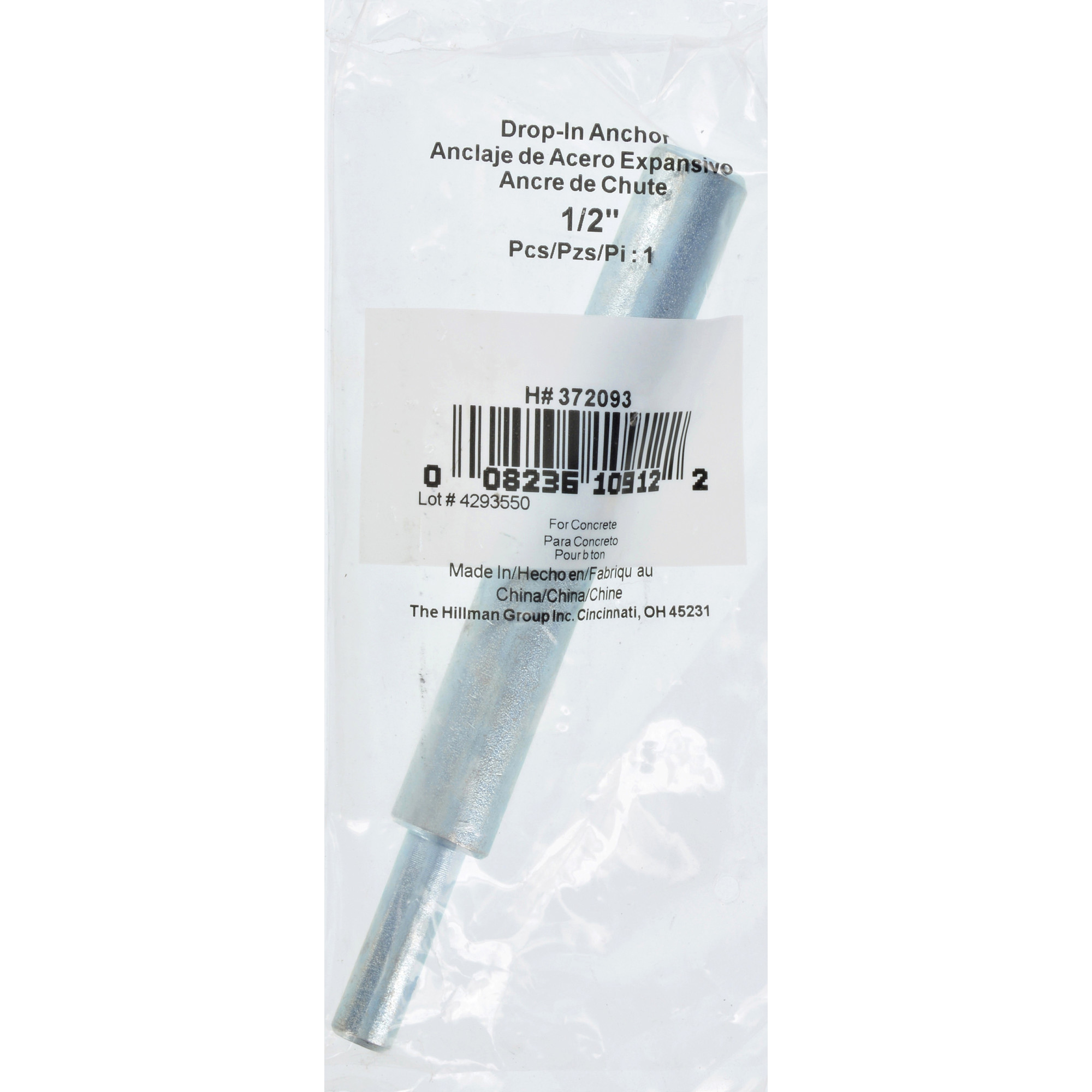 Hillman Drop-In Anchor Setting Tool (1/4 in.) - 1 pc