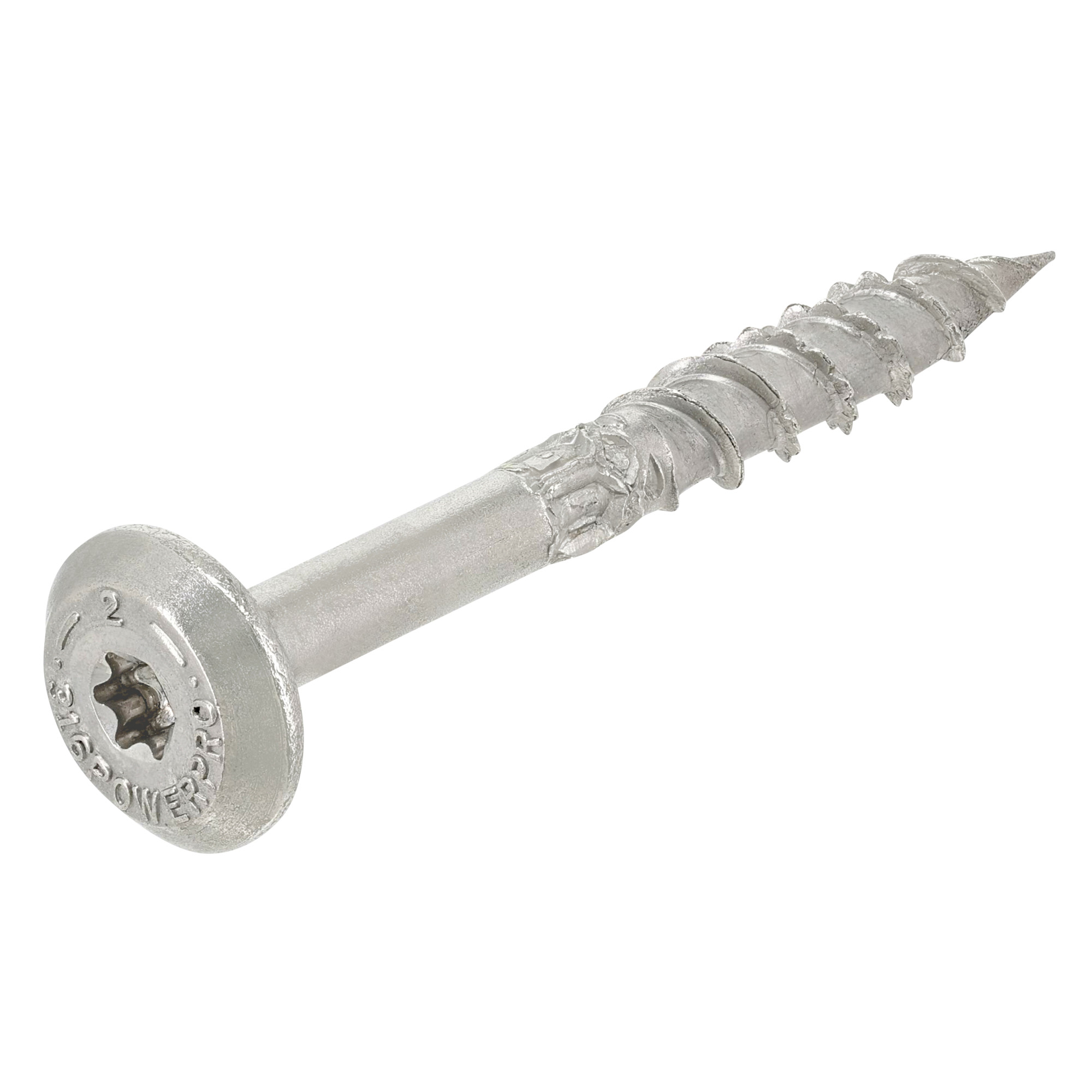 Power Pro 316SS Stainless Steel Structural Lag Screws 1/4 in. x 2 in. - 1pc