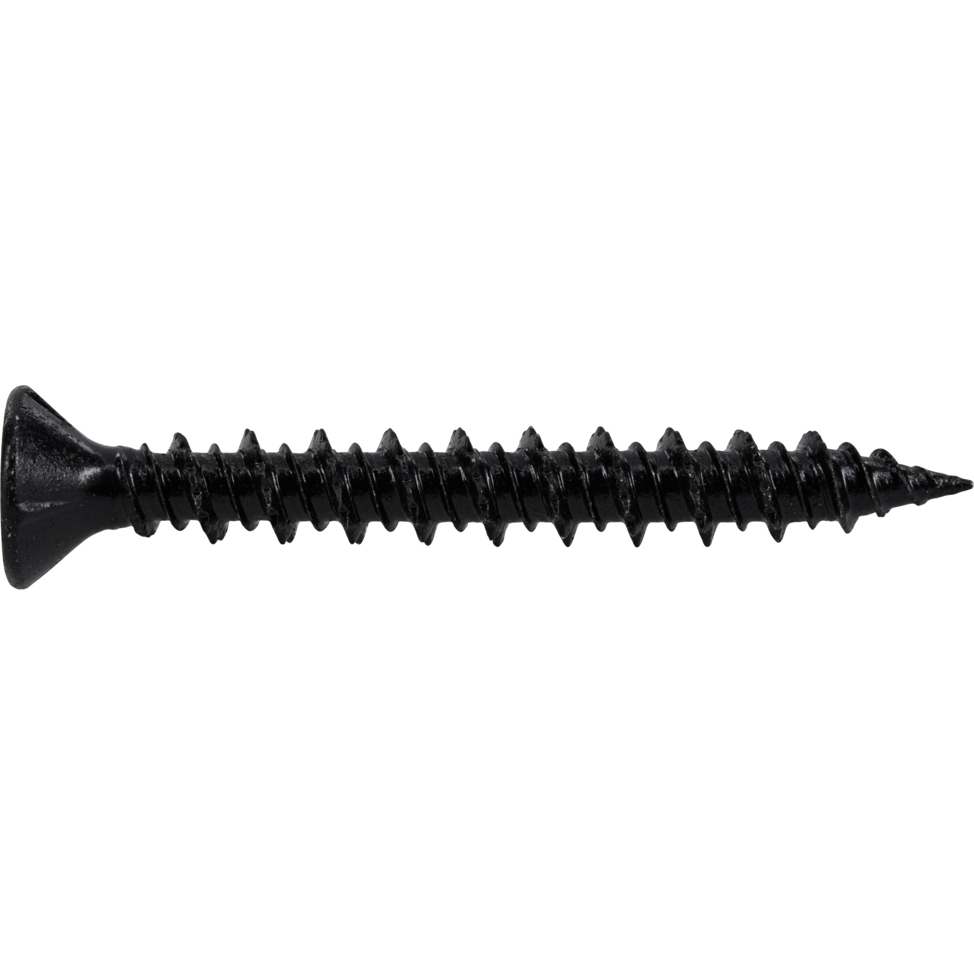 Power Pro Black Flat-Head Concrete Screw Anchor (3/16 in. x 1-3/4 in.) - 25 pc