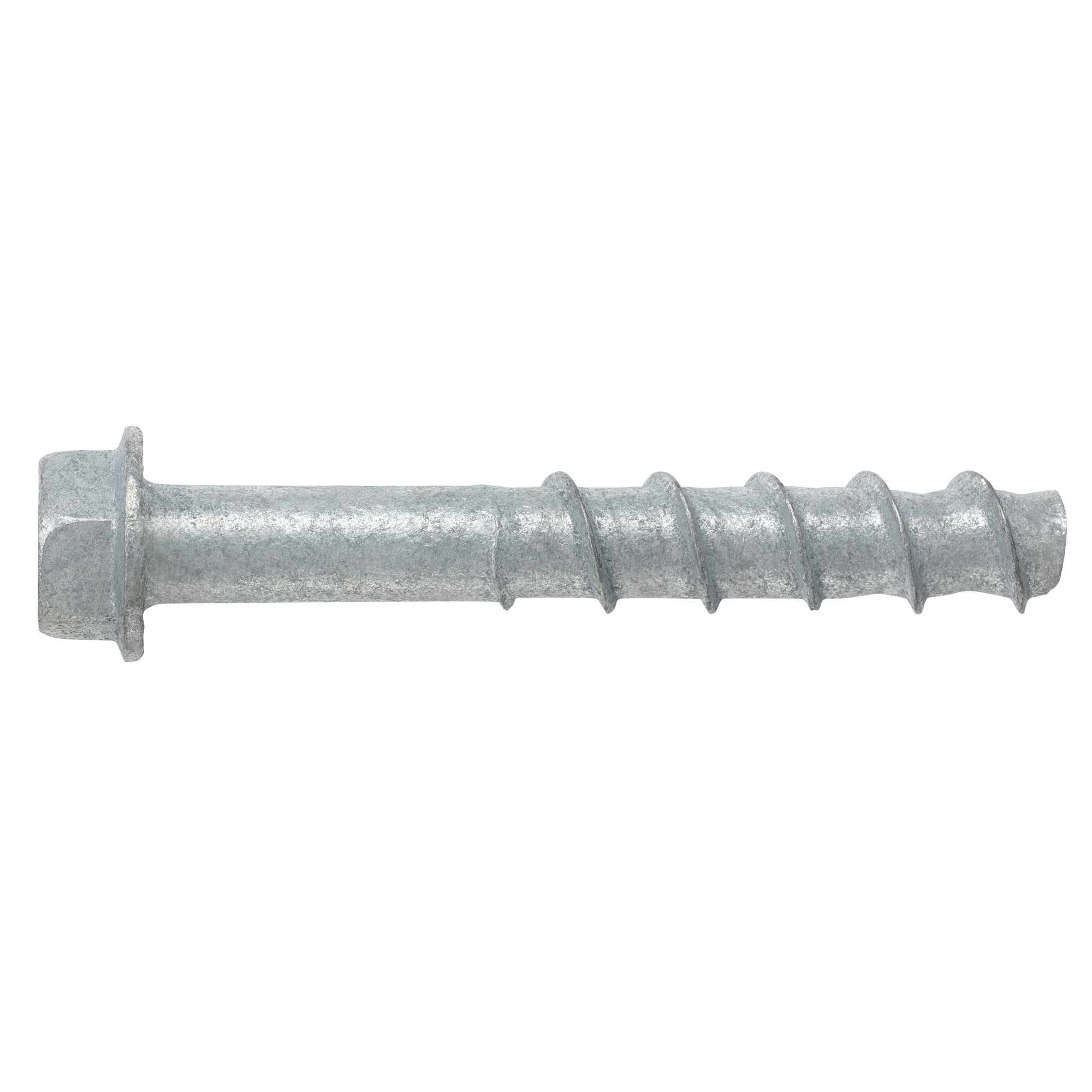 Power Pro Galvanized Hex Washer Head Screw-Bolt+ Anchors (1/2 in. x 4 in.) - 25 pc