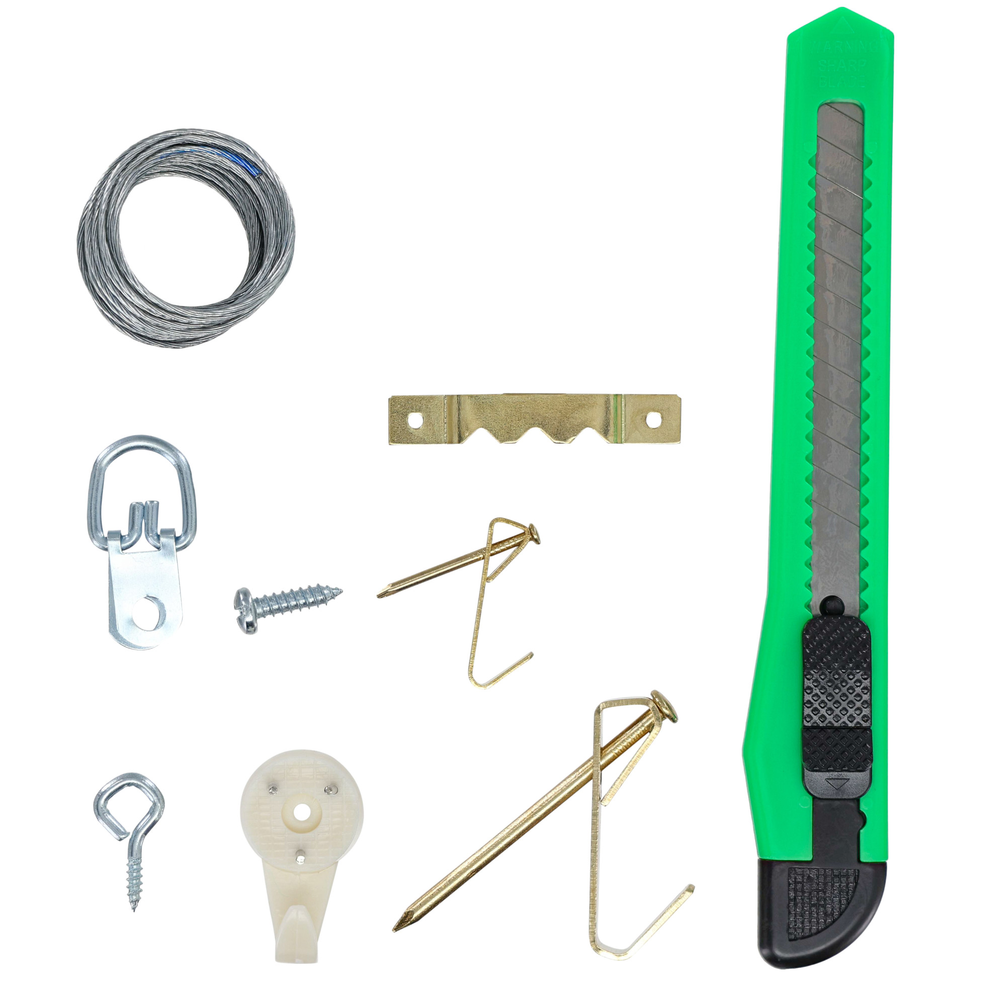 Hillman Homepak Picture Hanging Assortment Kit (5lb-50lb) 57 Piece