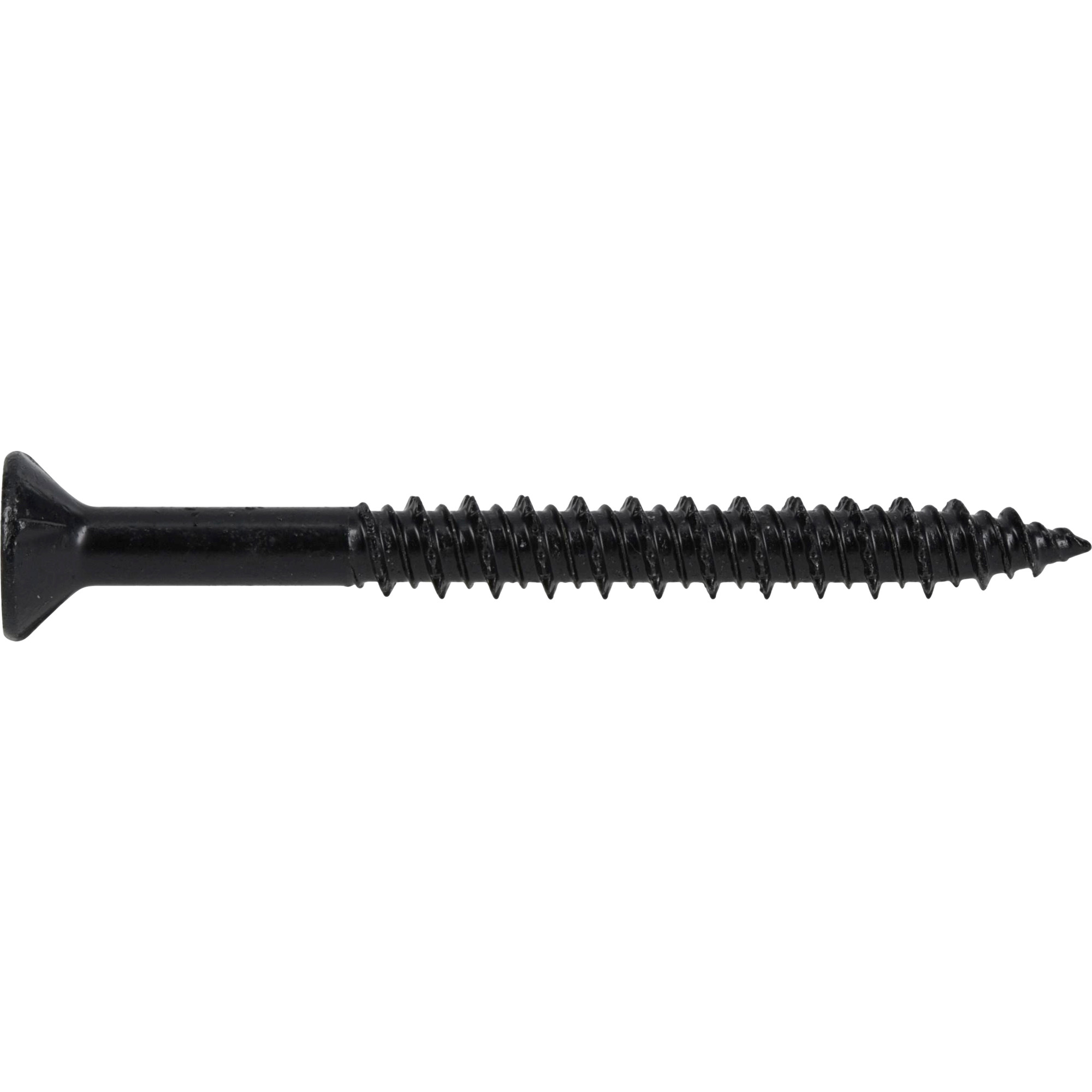 Power Pro Black Flat-Head Concrete Screw Anchor (1/4 in. x 2-3/4 in.) - 100 pc