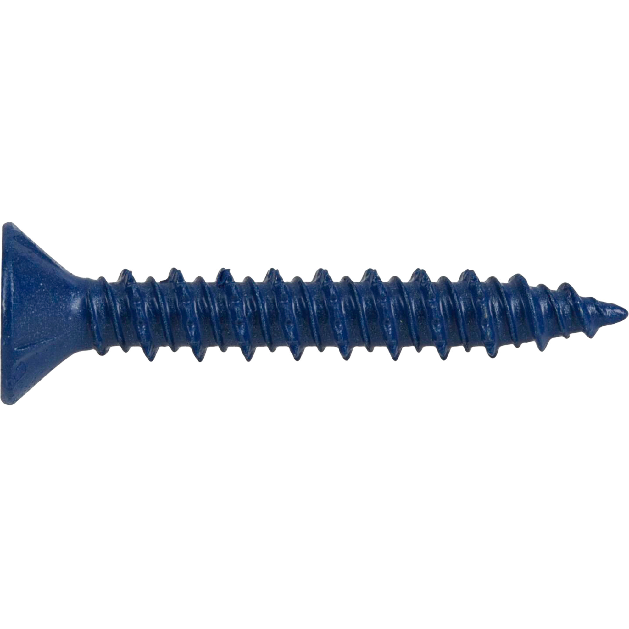 Power Pro Blue Flat-Head Concrete Screw Anchor (1/4 in. x 1-3/4 in.) - 18 pc