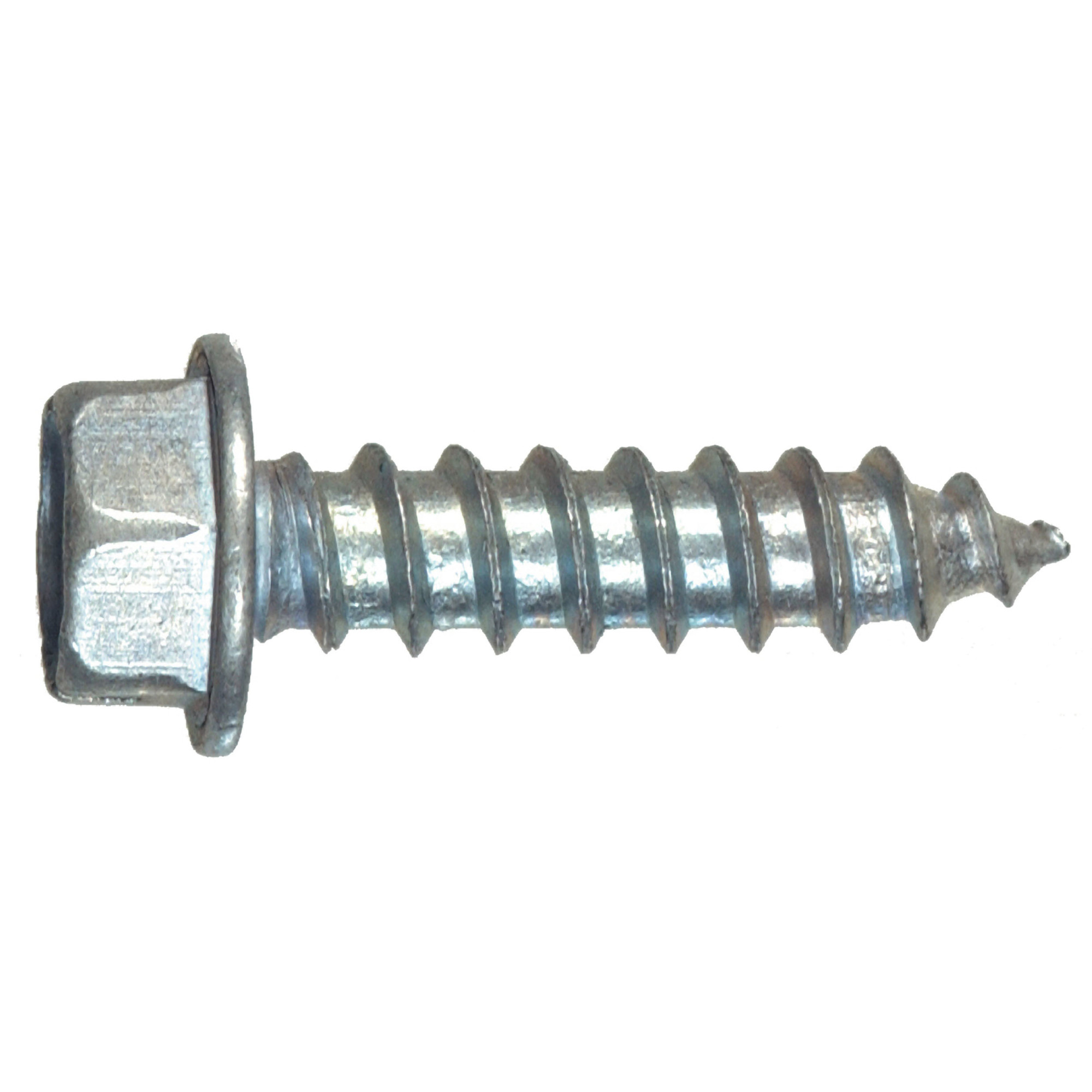 Hillman Aluminum Slotted Hex Washer Sheet Metal Screws (#6 x 1/2 in.)