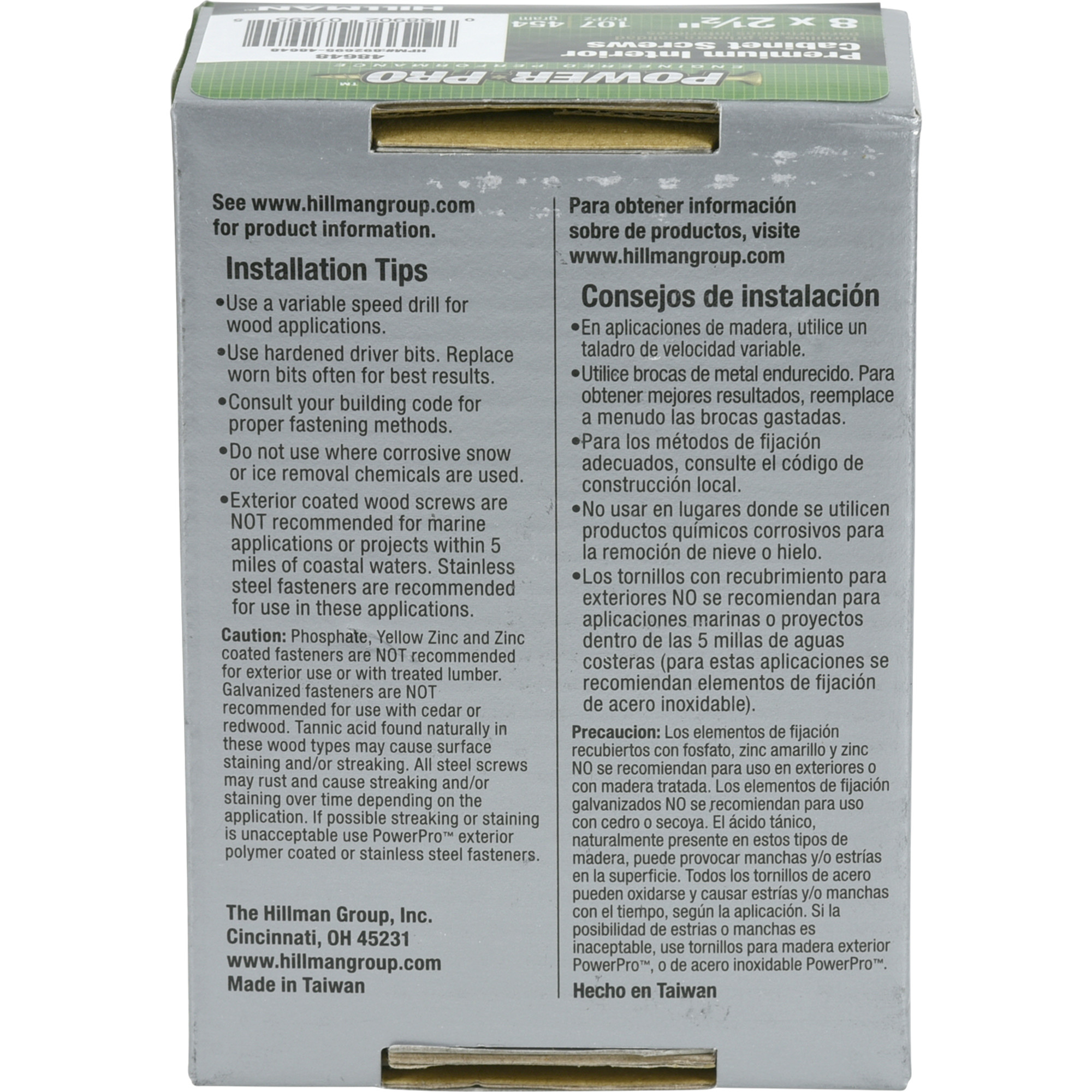 Power Pro Truss Head Star Drive Cabinet Screws (#8 x 2-1/2 in.) - 1lb Box