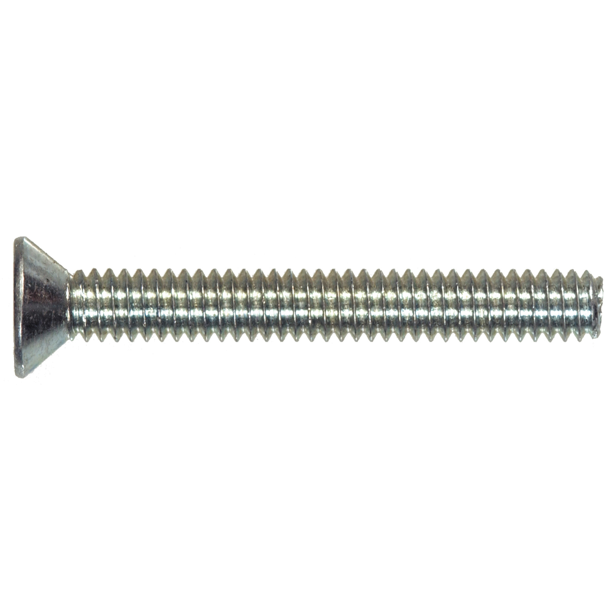 Hillman Class 4.8 Phillips Flat-Head Metric Machine Screws (M4-0.70 x 45mm) - 15 pc