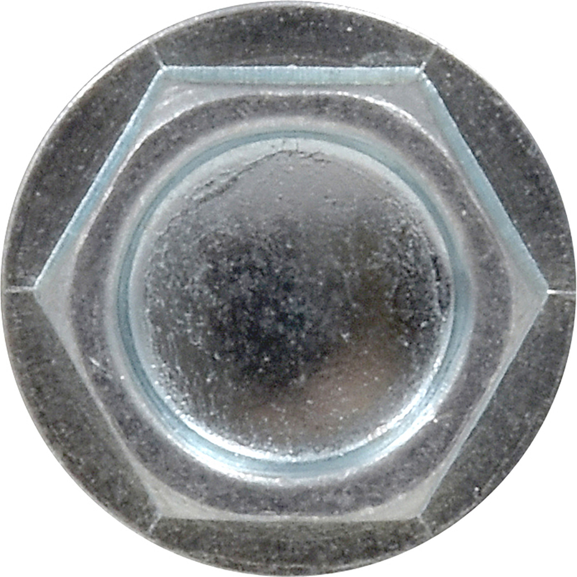 Hillman Zinc Unslotted Hex Head Sheet Metal Screw (3/8 in. x 1-1/2 in.) - 100 pc