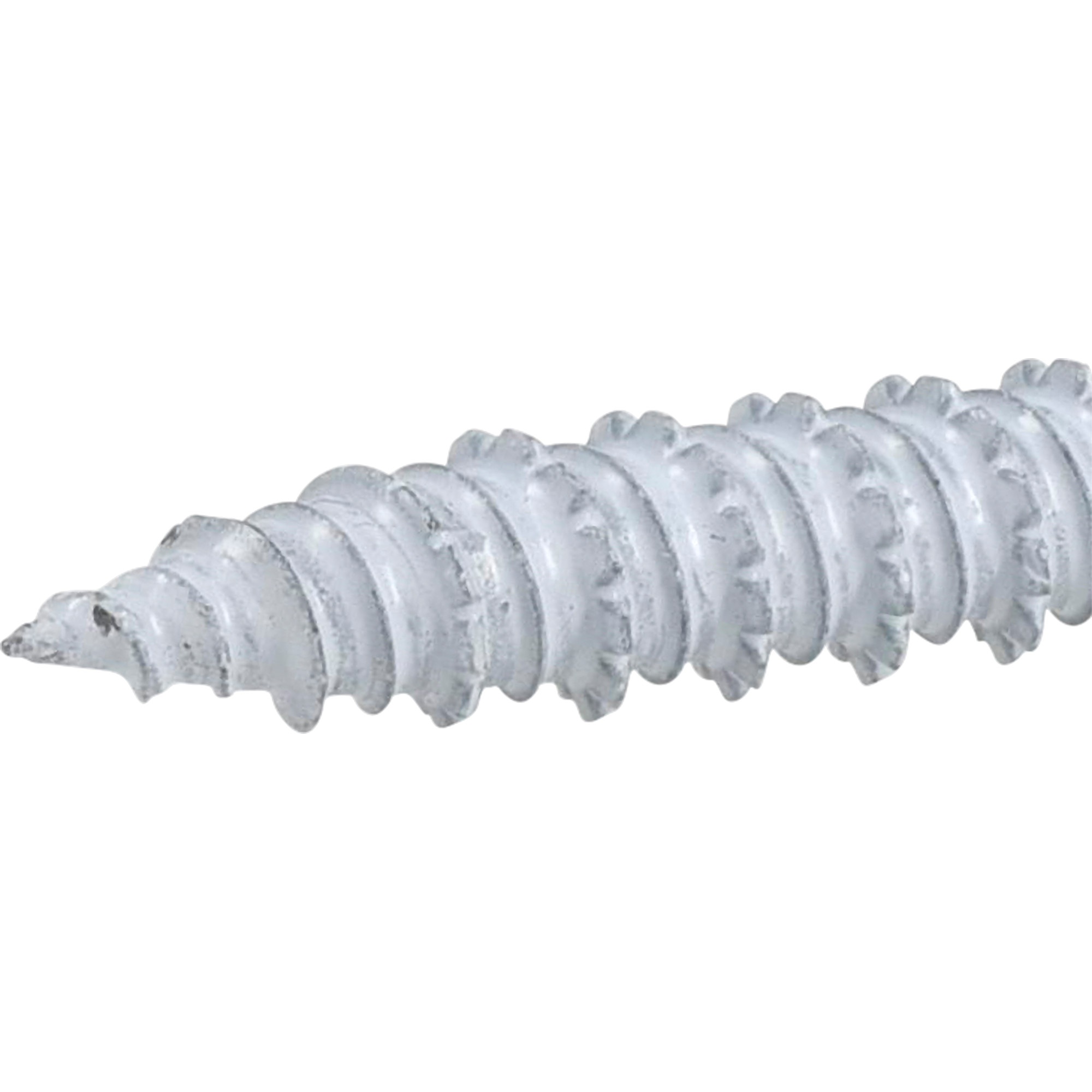 Power Pro White Hex Washer-Head Concrete Screw Anchor (1/4 in. x 2-3/4 in.) - 100 pc