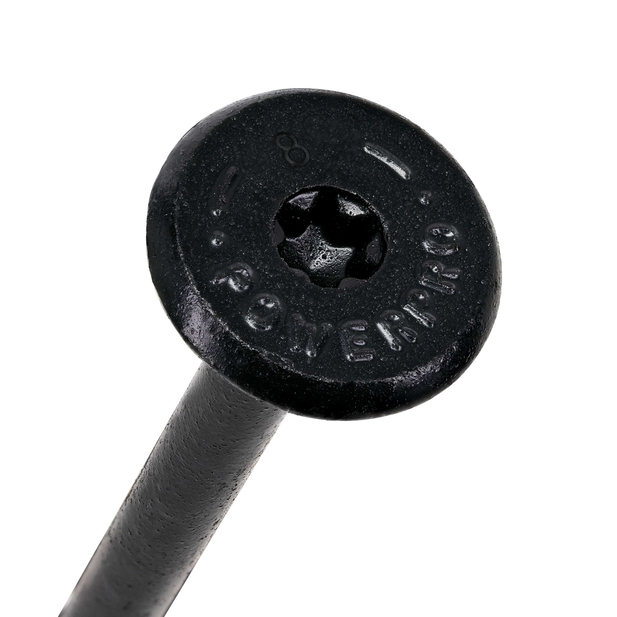 Power Pro Black Lumber-Tite Structural Screws (1/4 in. x 8 in.) - 40 pc