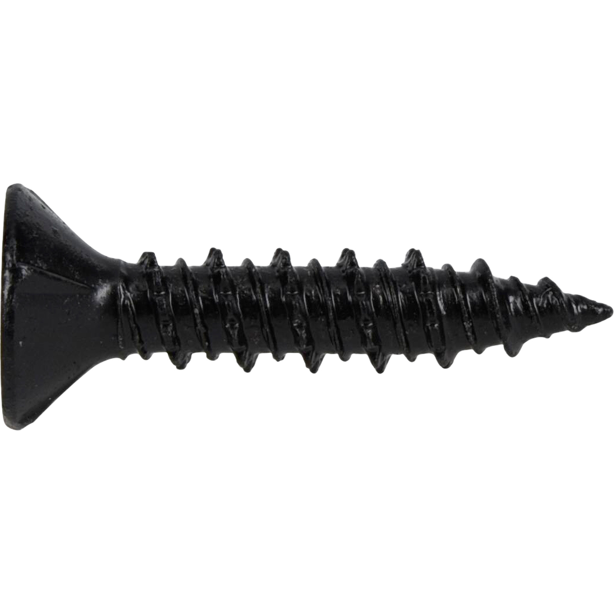 Power Pro Black Flat-Head Concrete Screw Anchor (1/4 in. x 1-1/4 in.) - 25 pc