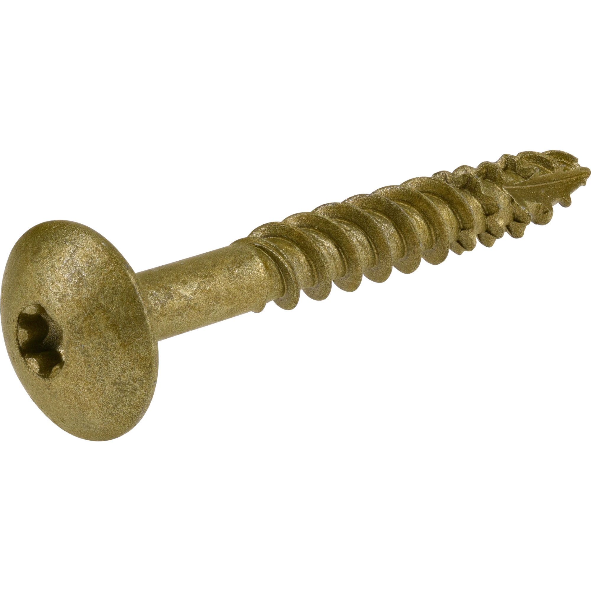 Power Pro Bronze Star Drive Construction Lag Screws (1/4 in.-20 x 1-1/2 in.) - 75 pc
