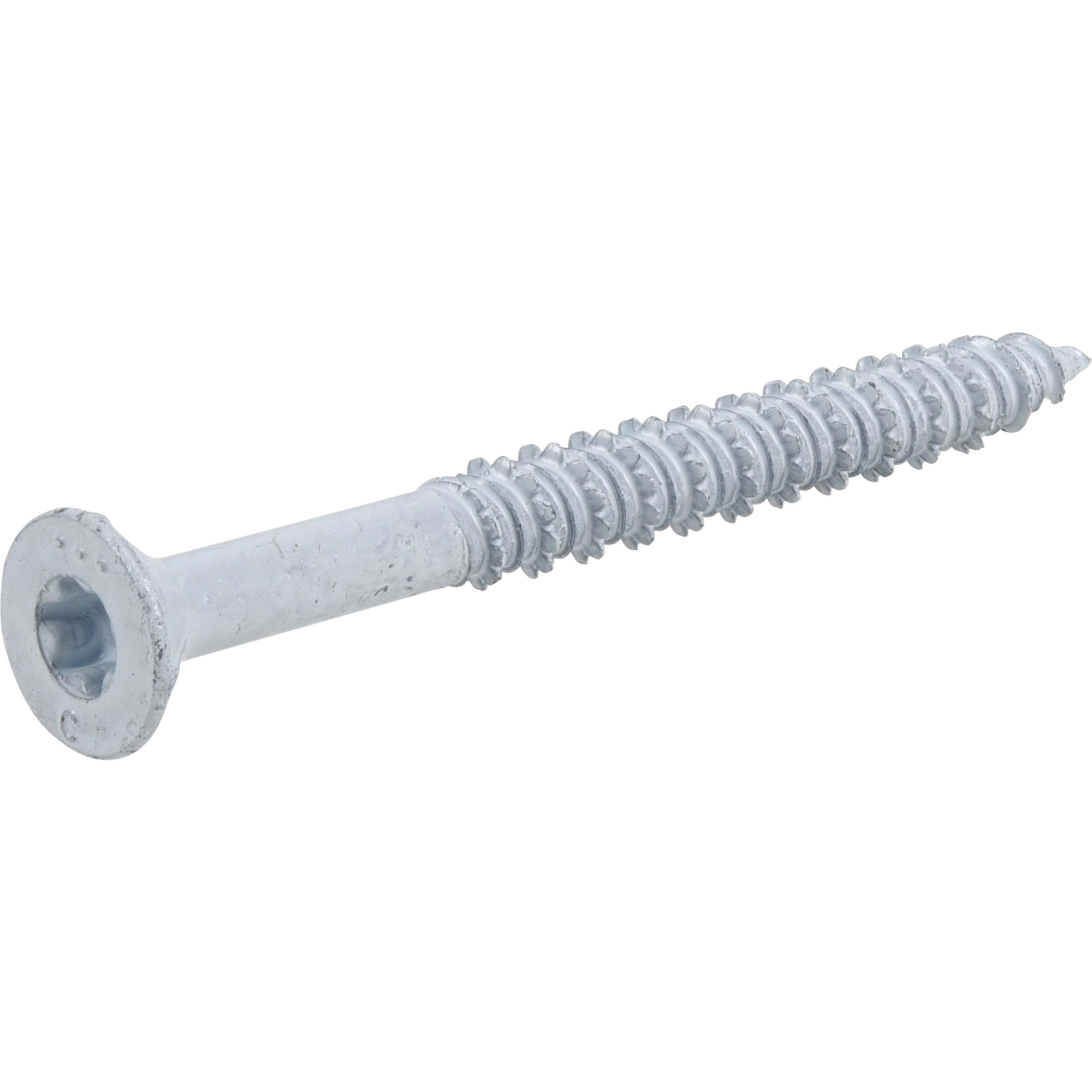 Power Pro White Flat-Head Concrete Screw Anchor (1/4 in. x 2-3/4 in.) - 12 pc