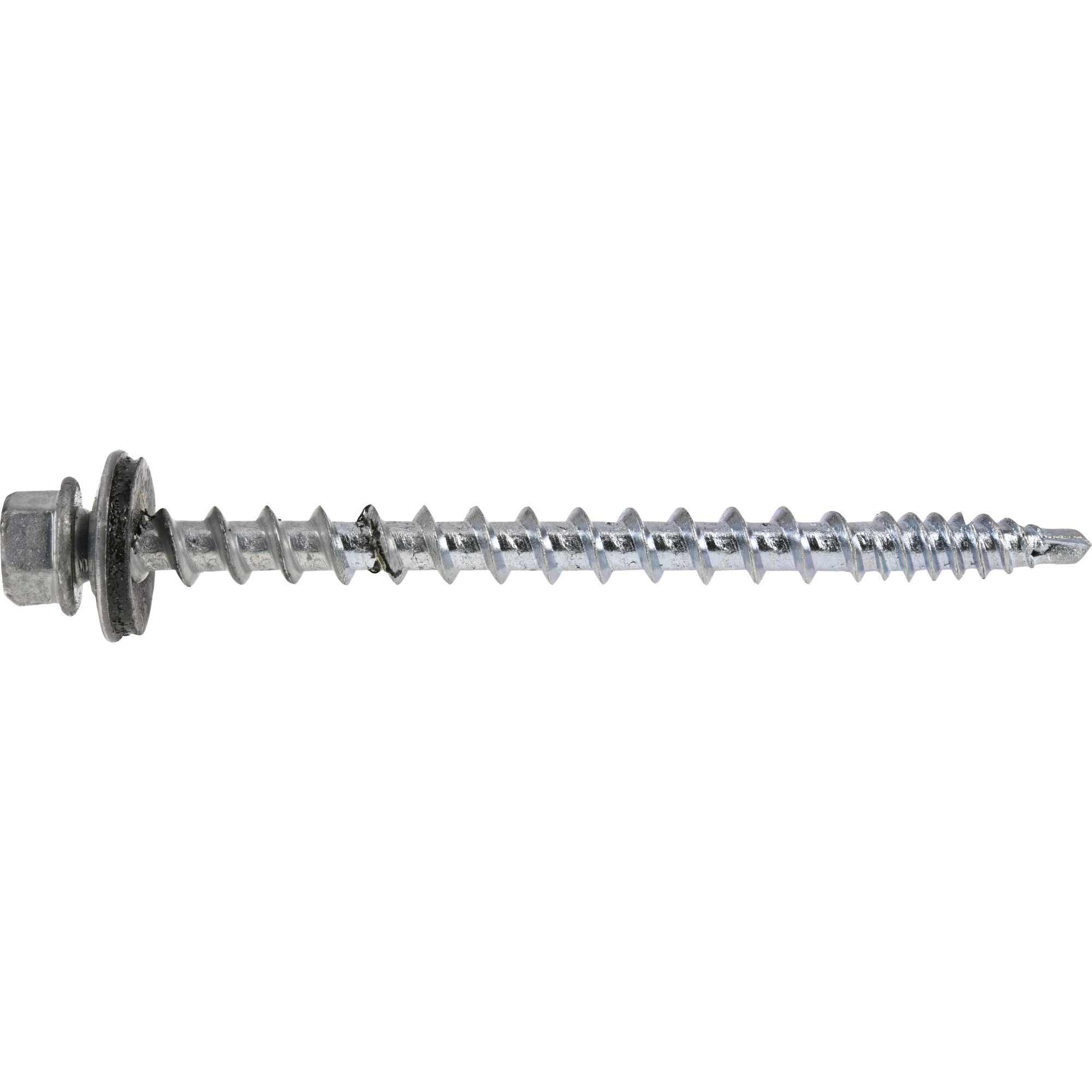 Power Pro Silver Self Drilling Metal-to-Wood Roofing Screws (#10 x 2-1/2 in.)-250pc